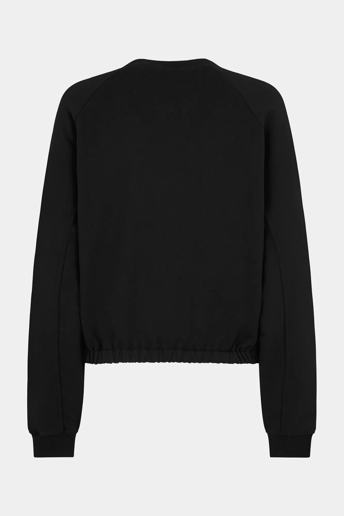 Sweatshirts^Dsquared2 Atletisch Fit Sweatshirt Met Ronde Hals Zwart