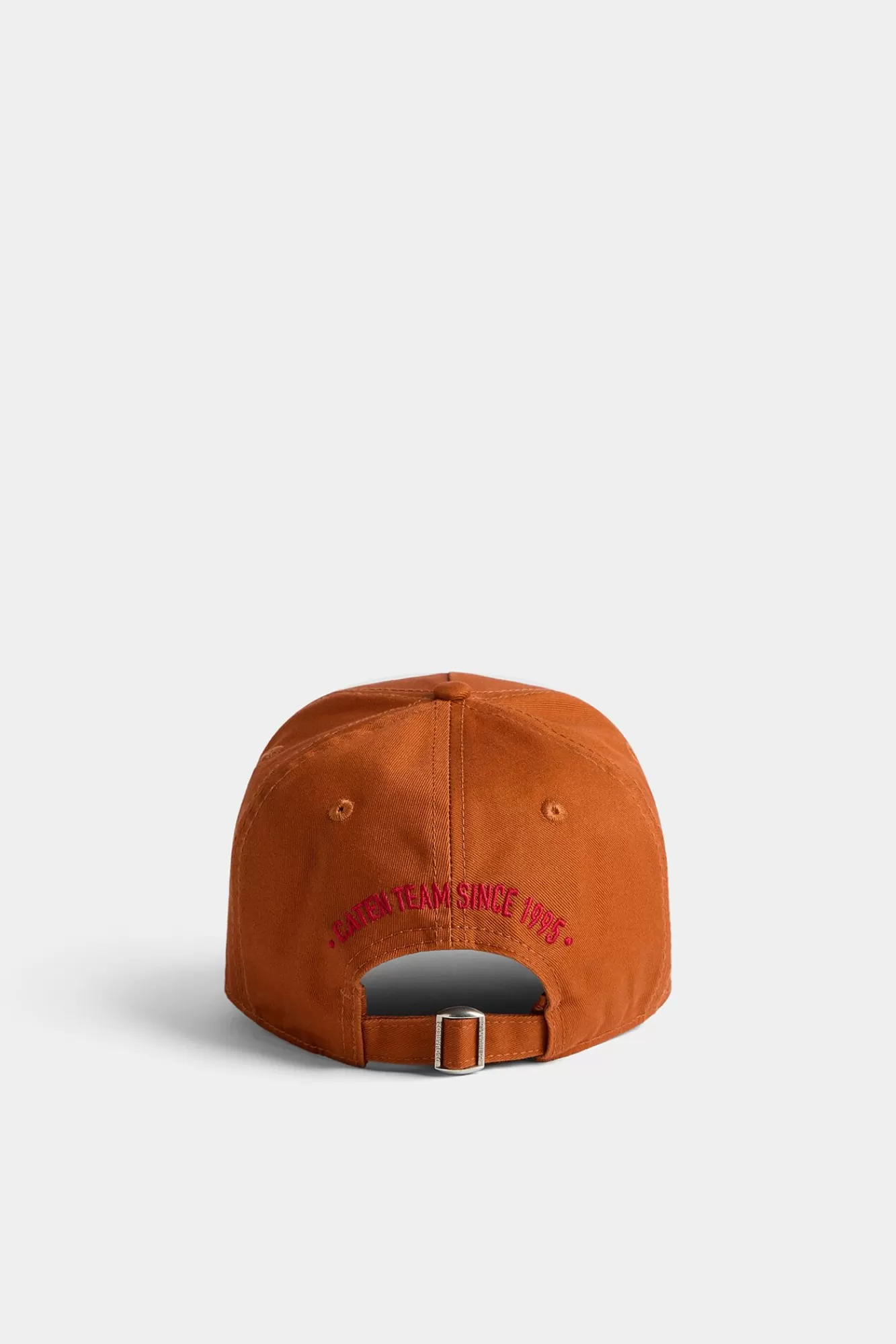 Hoofddeksels^Dsquared2 Baseballpet Met D2-Patch Oranje