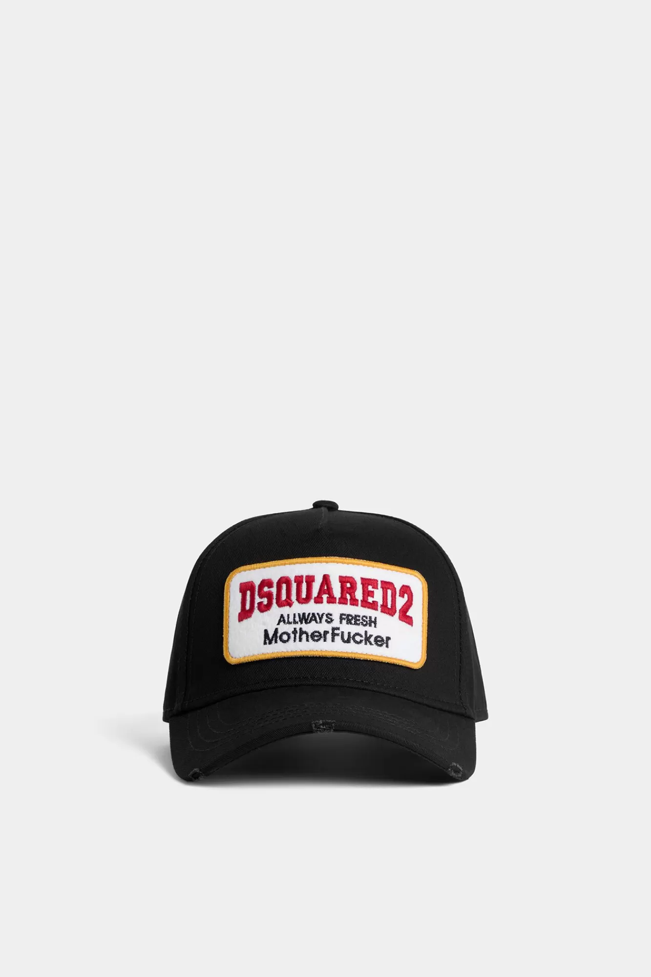 Hoofddeksels^Dsquared2 Baseballpet Met -Logo Zwart