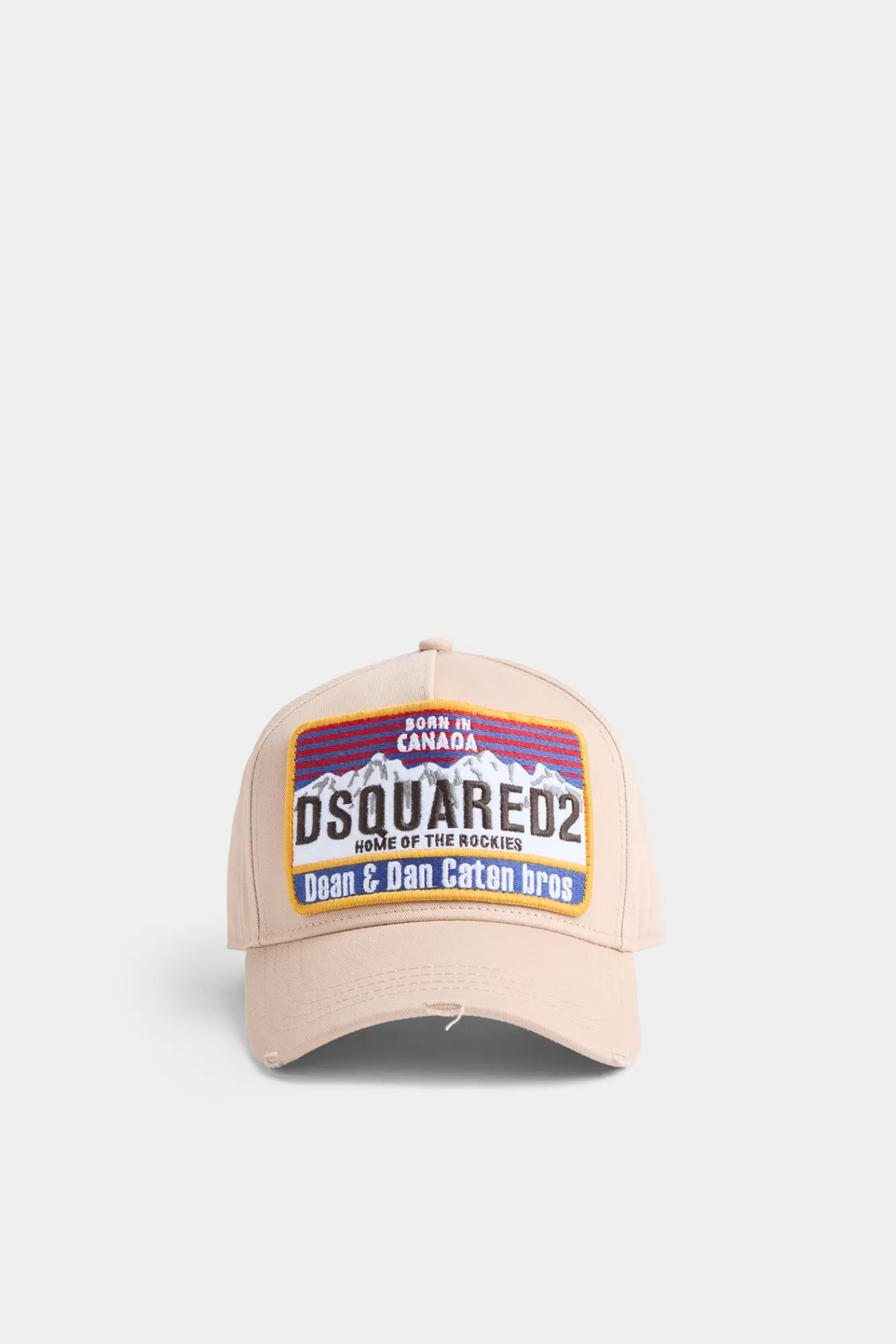 Hoofddeksels^Dsquared2 Baseballpet Met -Logo Blauw