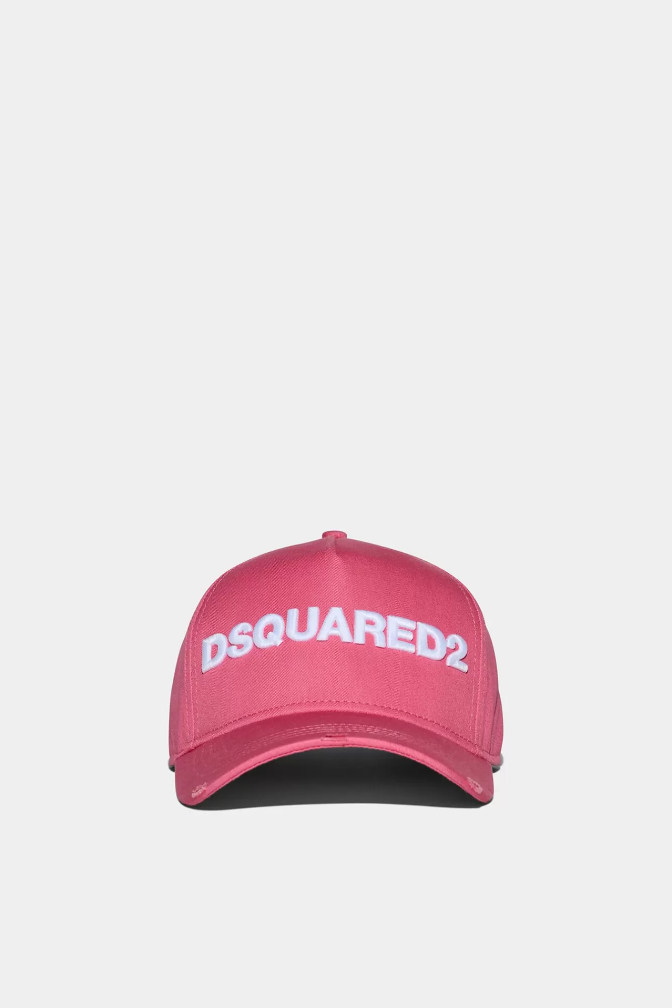 Hoofddeksels^Dsquared2 Baseballpet Met -Logo Roze