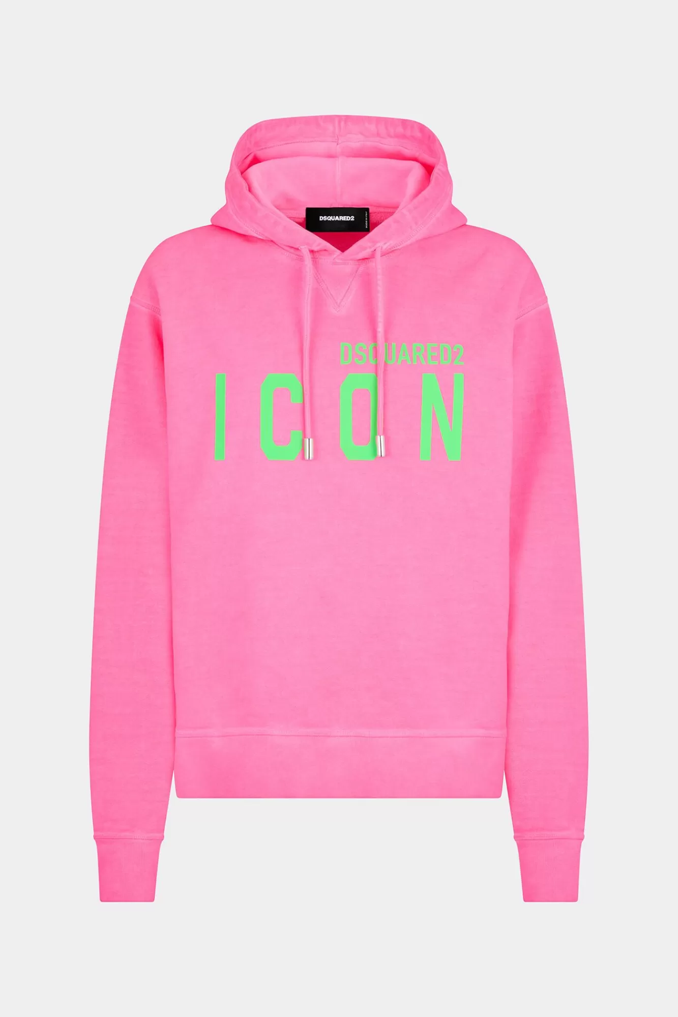 Co-Orden^Dsquared2 Be Icon Cool Fit Hoodie-Sweatshirt Roze Fluo