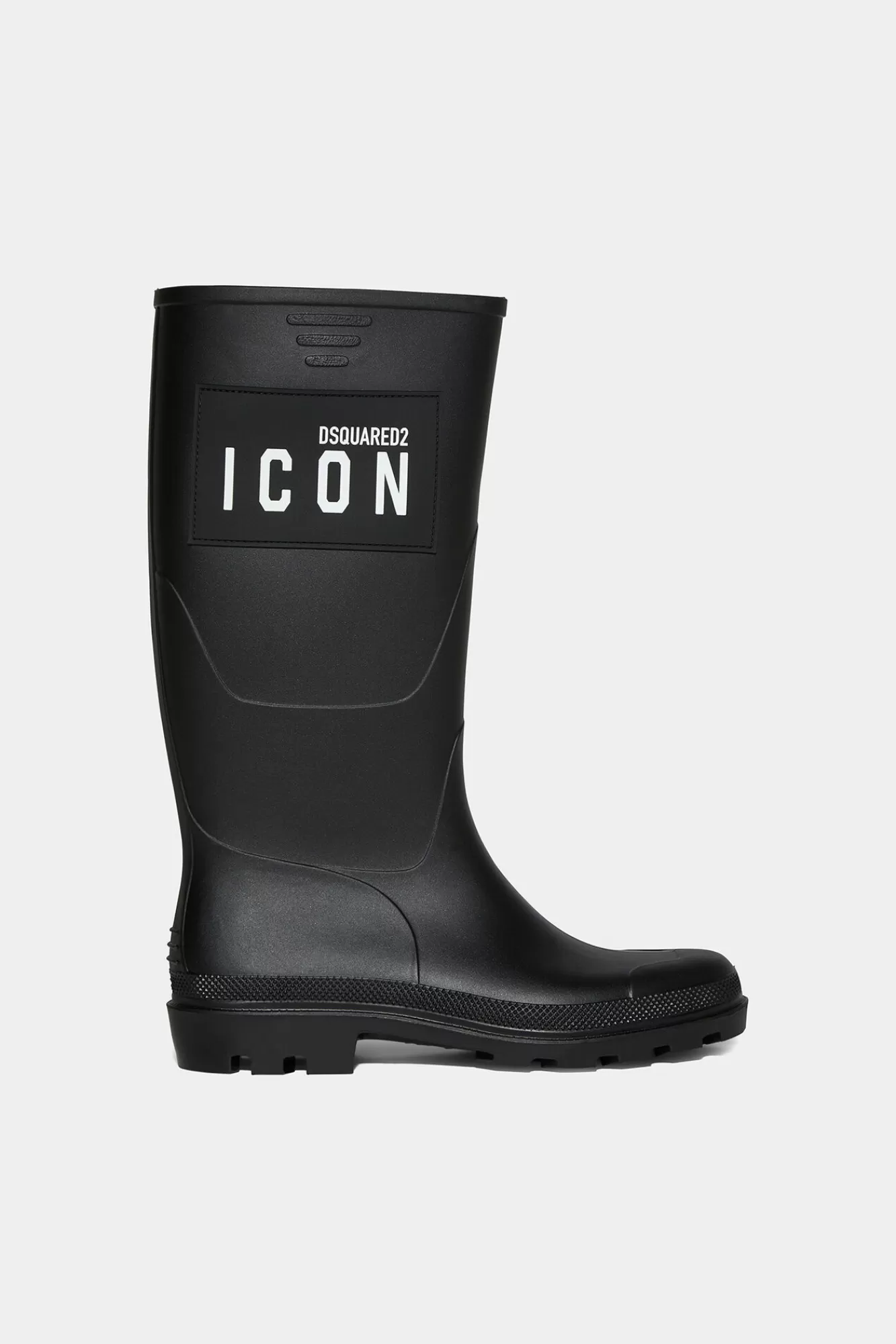 Laarzen^Dsquared2 Be Icon Regenlaarzen Zwart