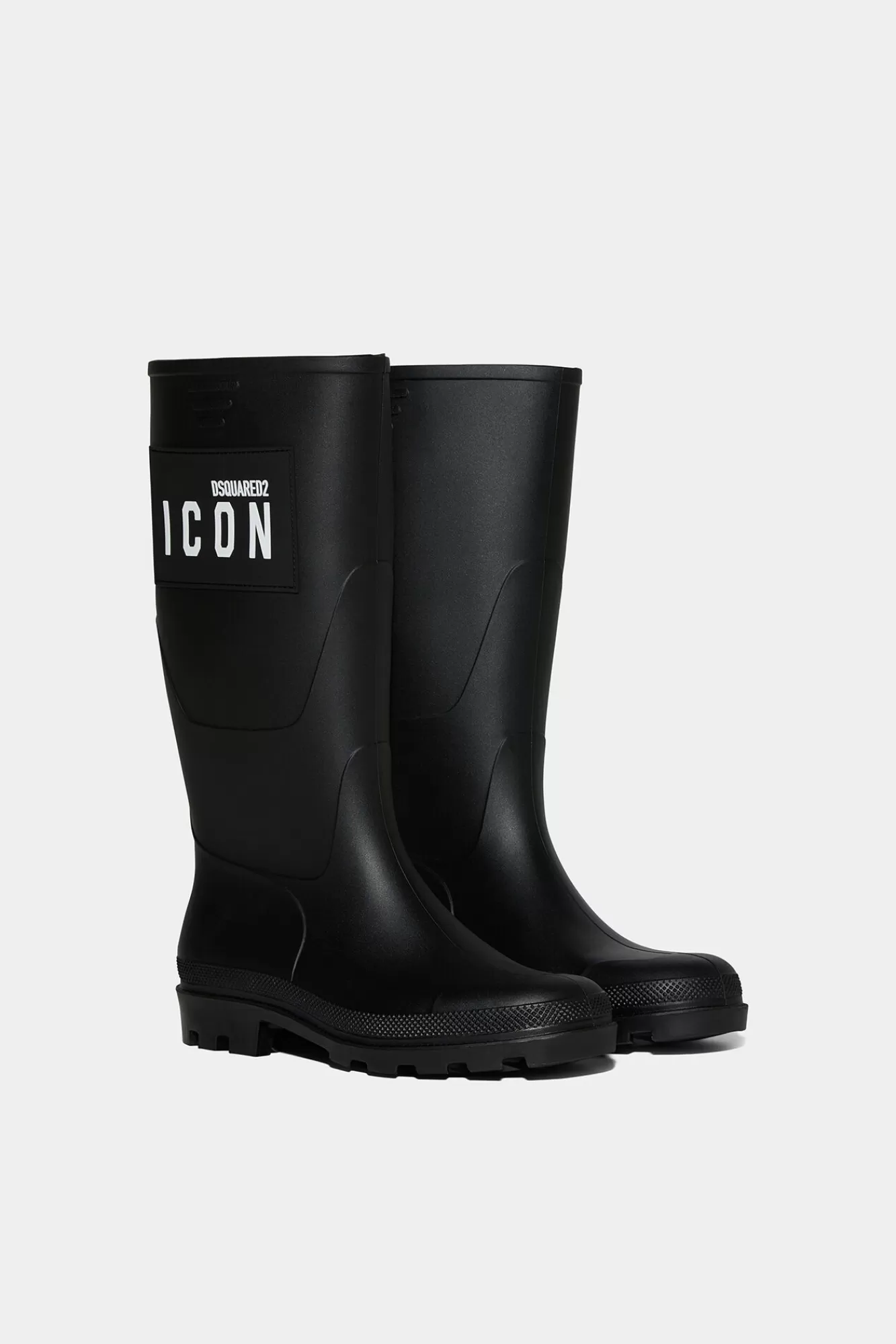 Laarzen^Dsquared2 Be Icon Regenlaarzen Zwart