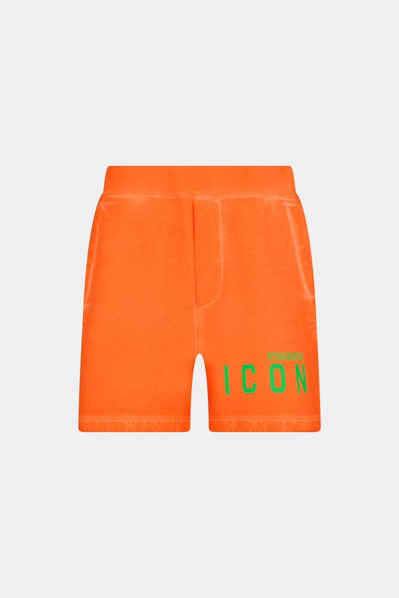 Co-Orden^Dsquared2 Be Icon Relax Fit Kort Oranje Fluo