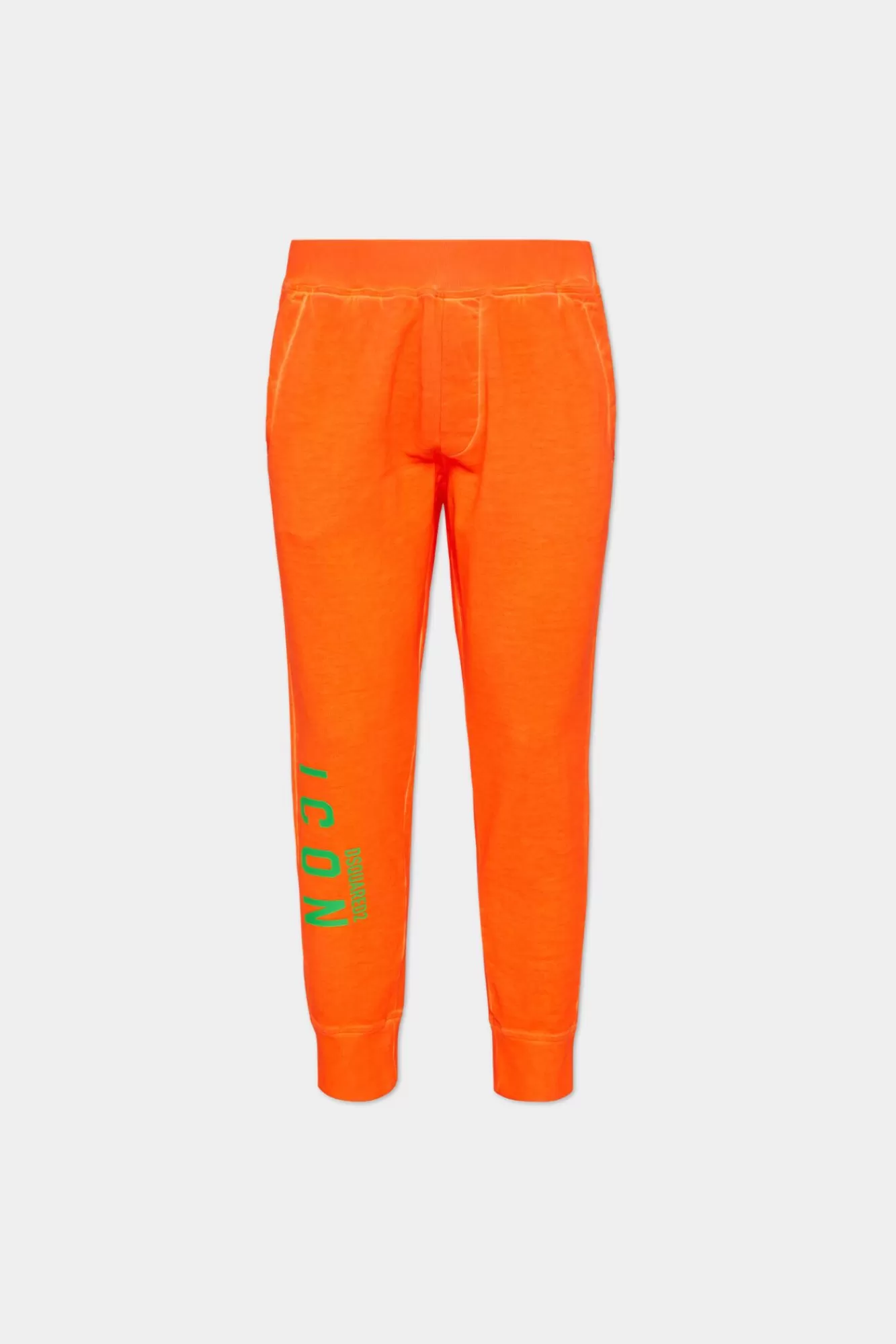 Broek^Dsquared2 Be Icon Ski-Fit Joggingbroek Oranje Fluo