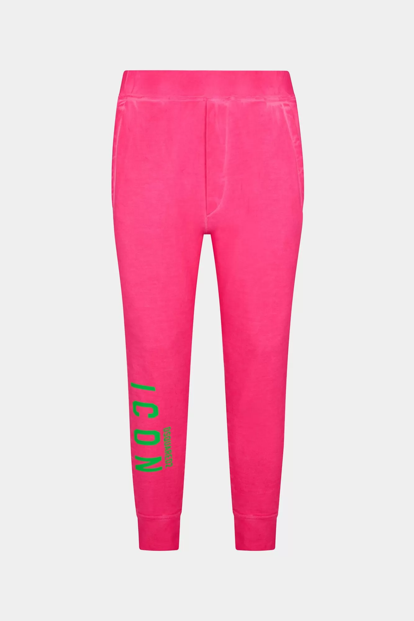 Broek^Dsquared2 Be Icon Ski-Fit Joggingbroek Roze Fluo