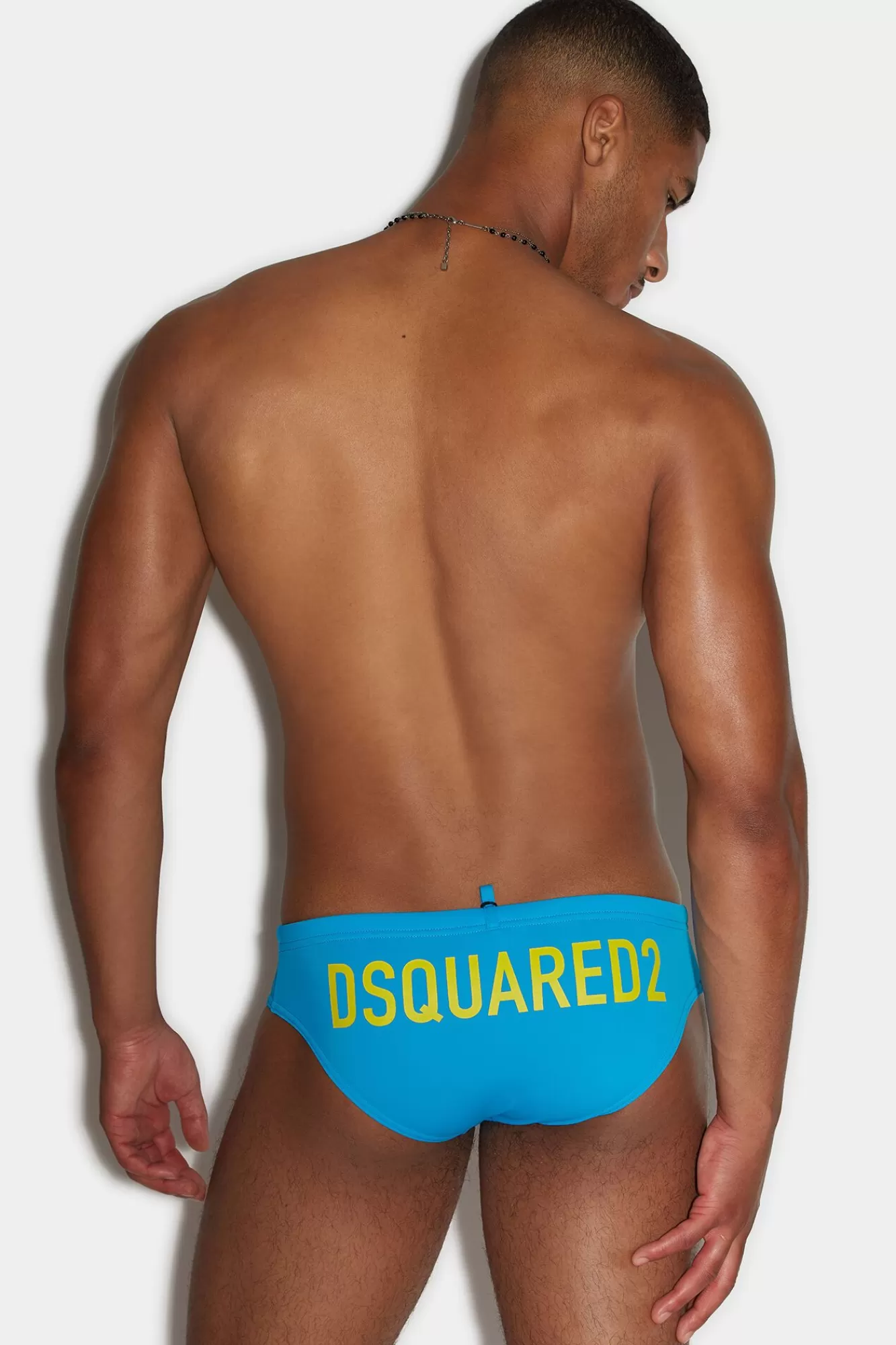 Strandkleding^Dsquared2 Be Icon Zwembroek Lichtblauw