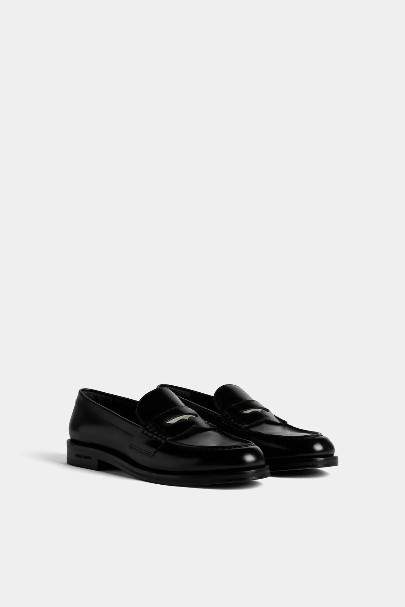 Loafers^Dsquared2 Beau-Loafers Zwart