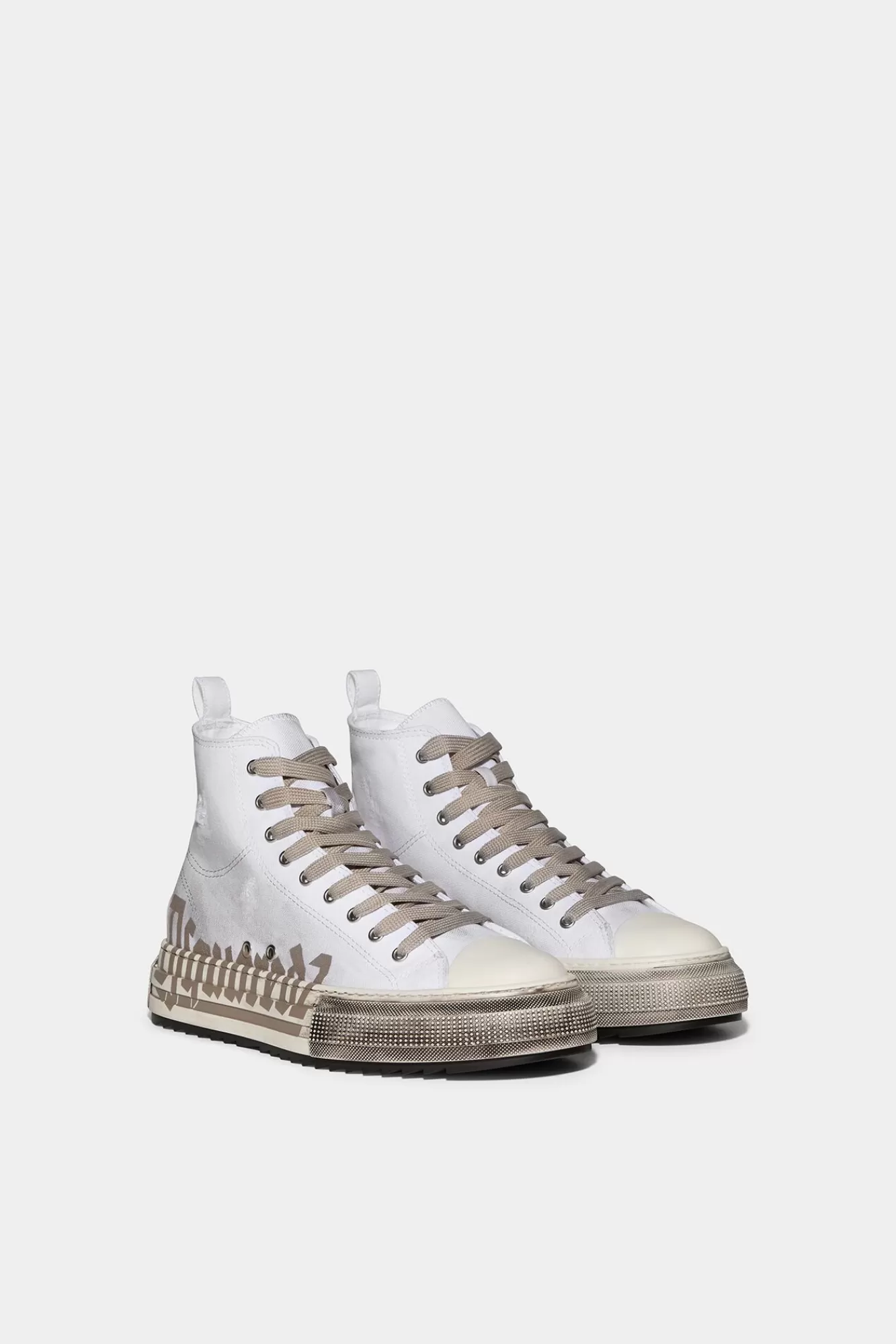 Sneakers^Dsquared2 Berlijnse Sneakers Wit