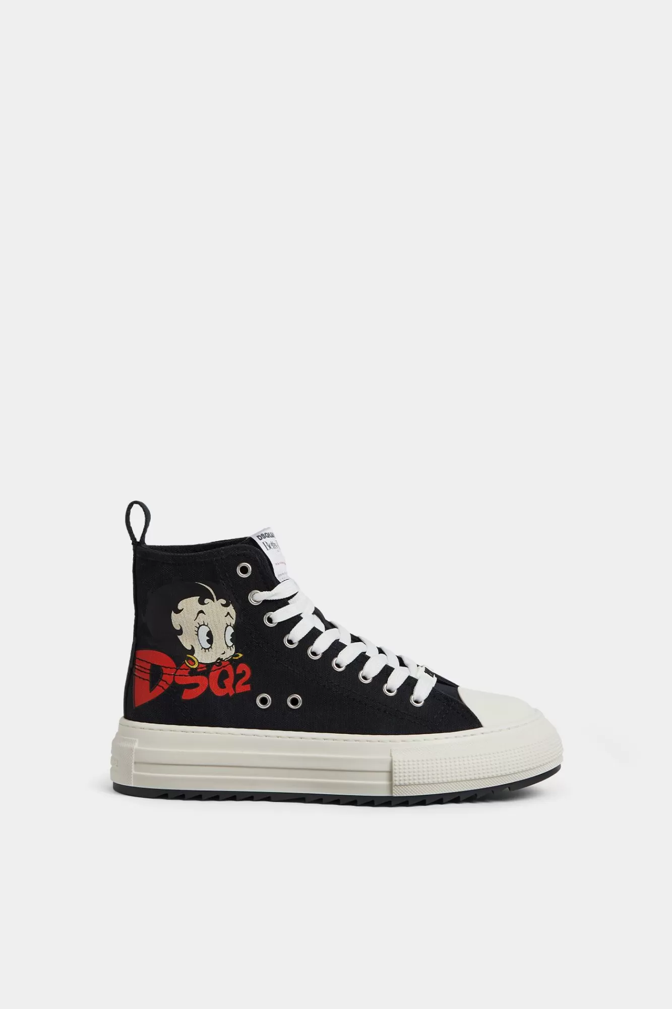 Sneakers^Dsquared2 Betty Boop Berlin-Sneakers Zwart