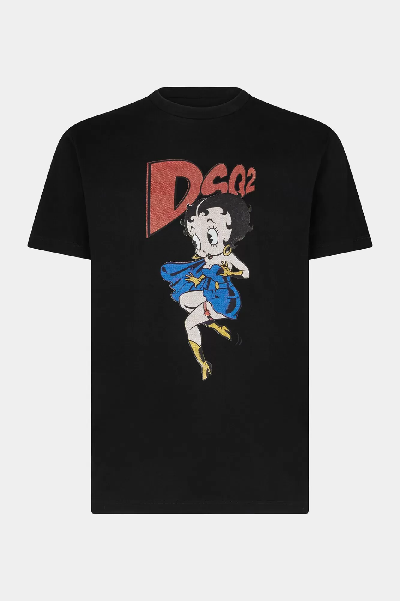 T-Shirts En Poloshirts^Dsquared2 Betty Boop Cool-Fit T-Shirt Zwart