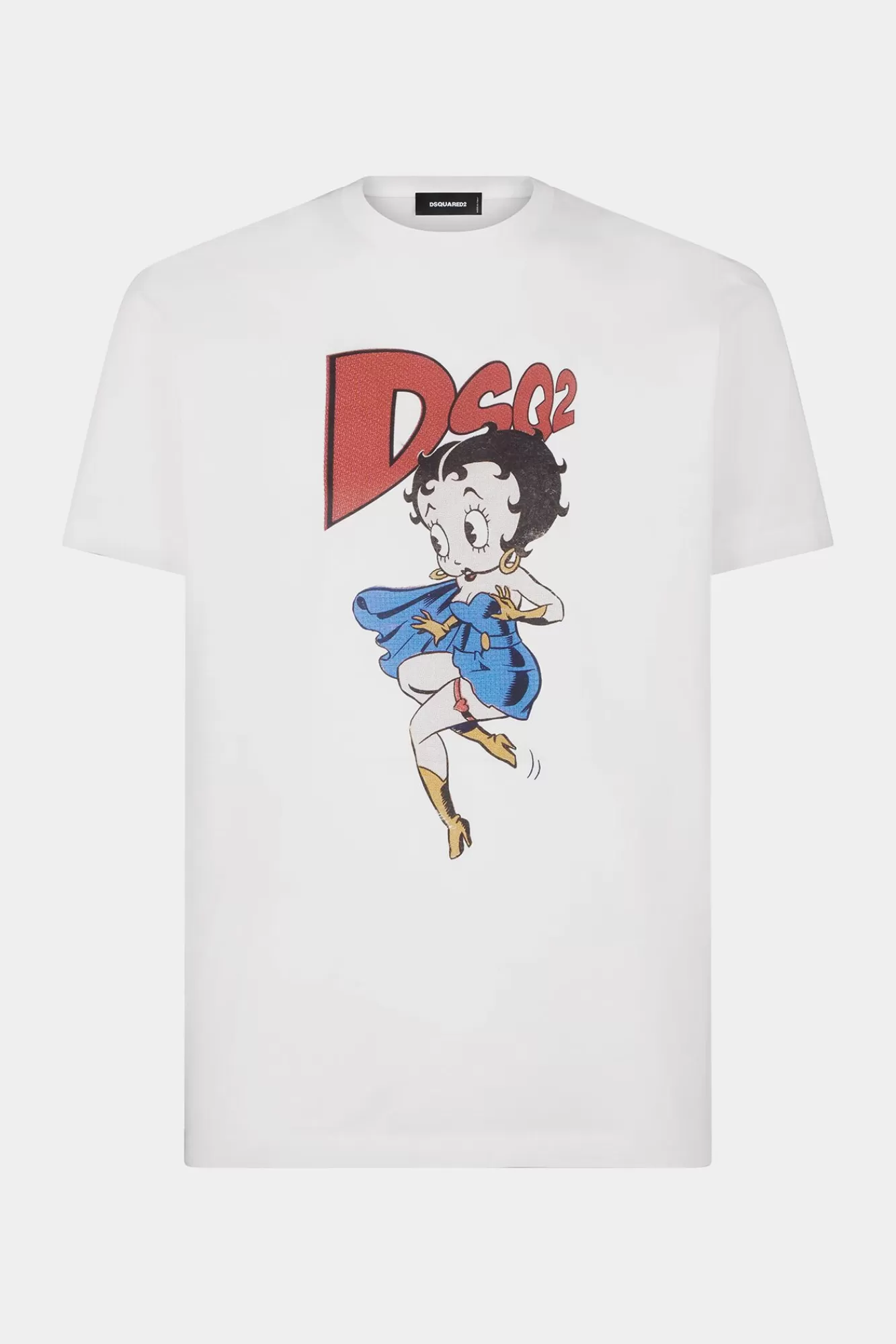 T-Shirts En Poloshirts^Dsquared2 Betty Boop Cool-Fit T-Shirt Wit