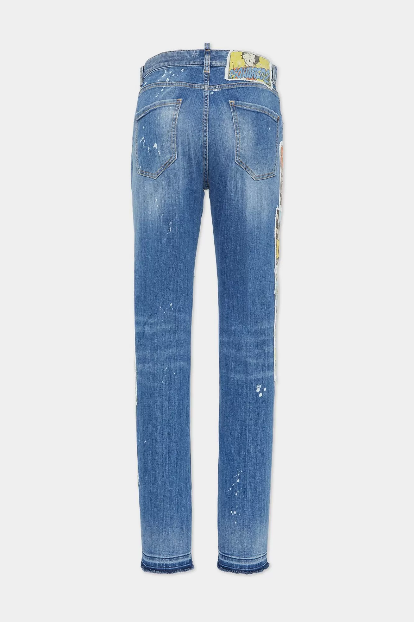 Jeans^Dsquared2 Betty Boop Wasjeans Met 5 Zakken Marine