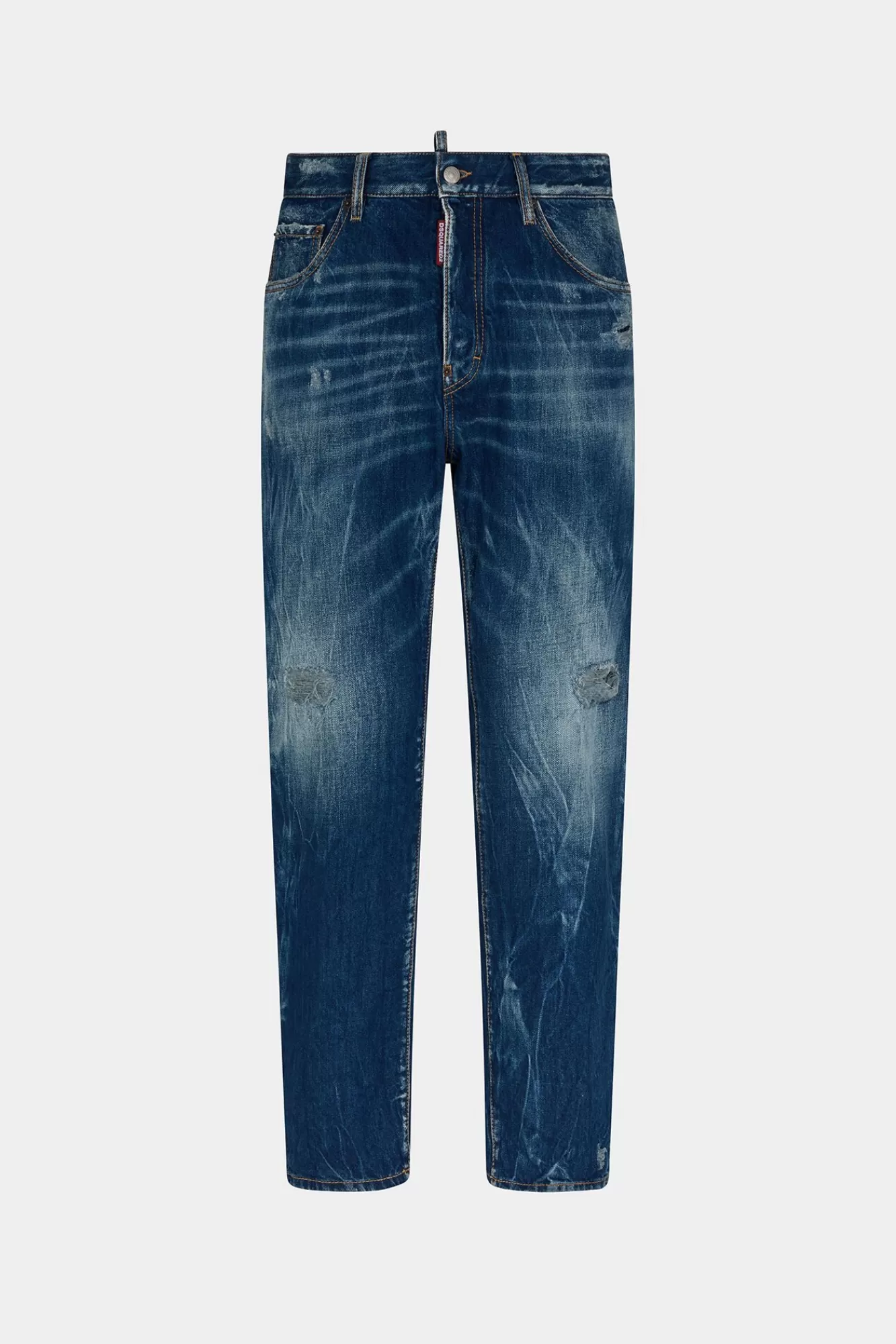 Jeans^Dsquared2 Blauwgrijze Wassing 642 Jeans Marine