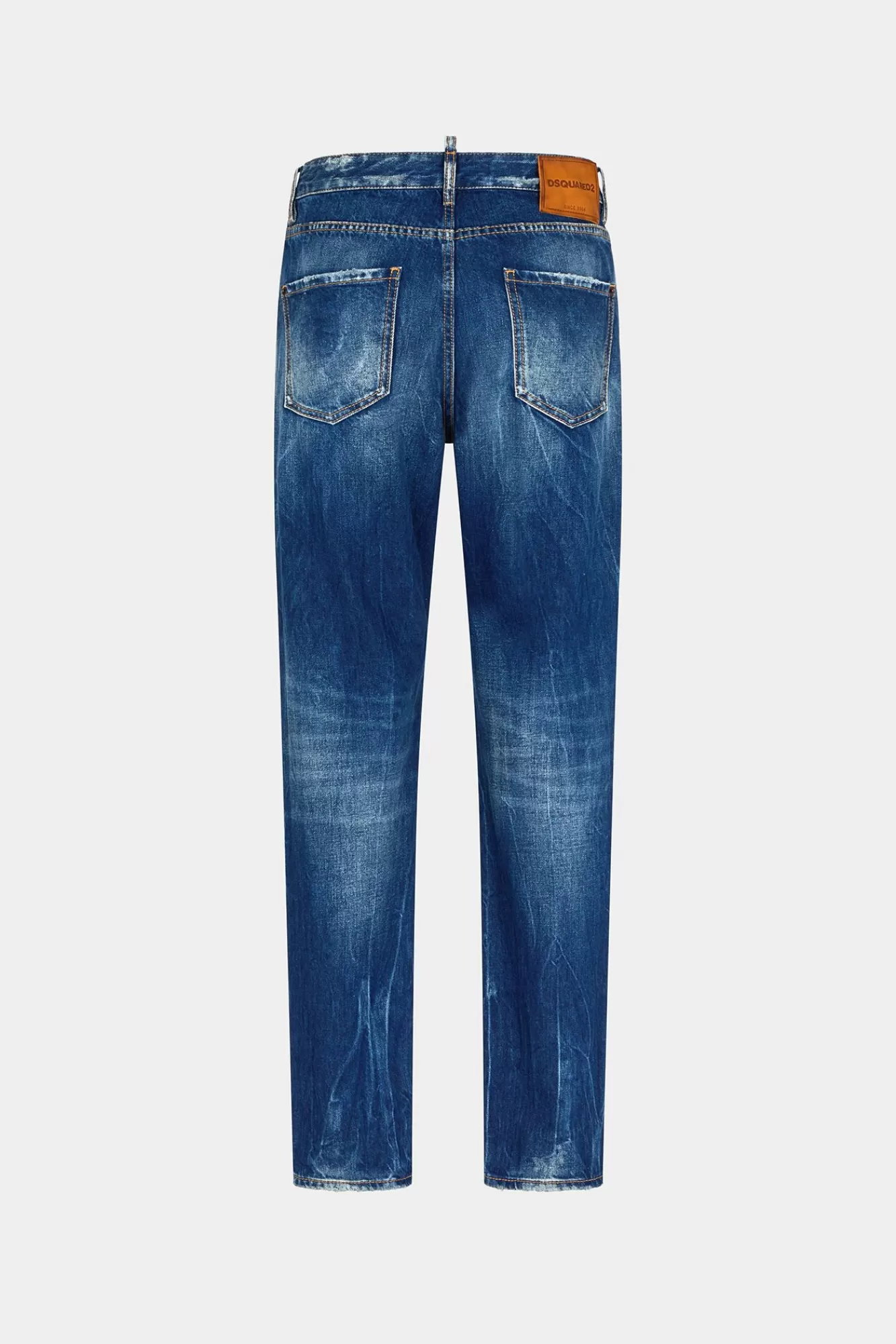 Jeans^Dsquared2 Blauwgrijze Wassing 642 Jeans Marine