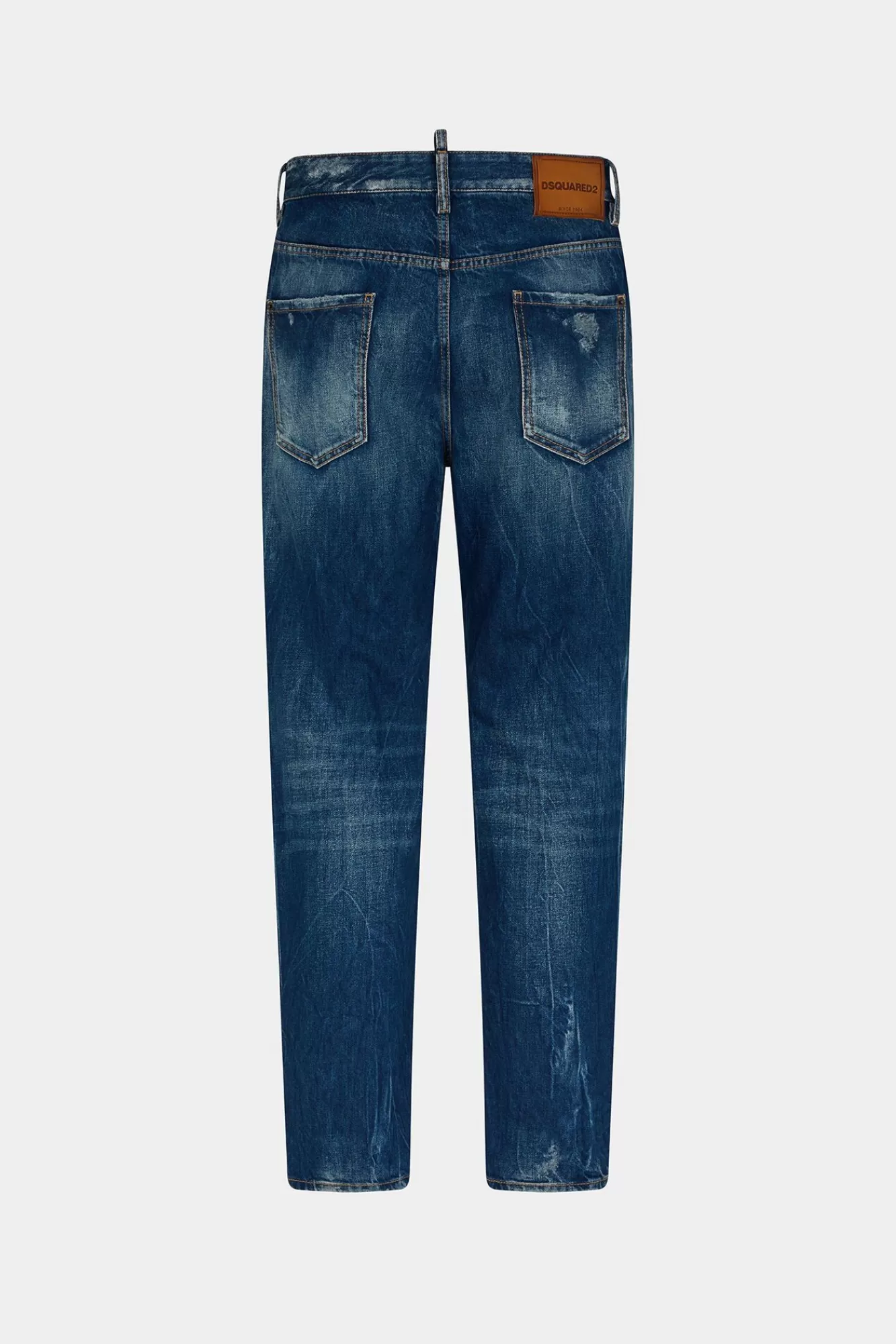 Jeans^Dsquared2 Blauwgrijze Wassing 642 Jeans Marine