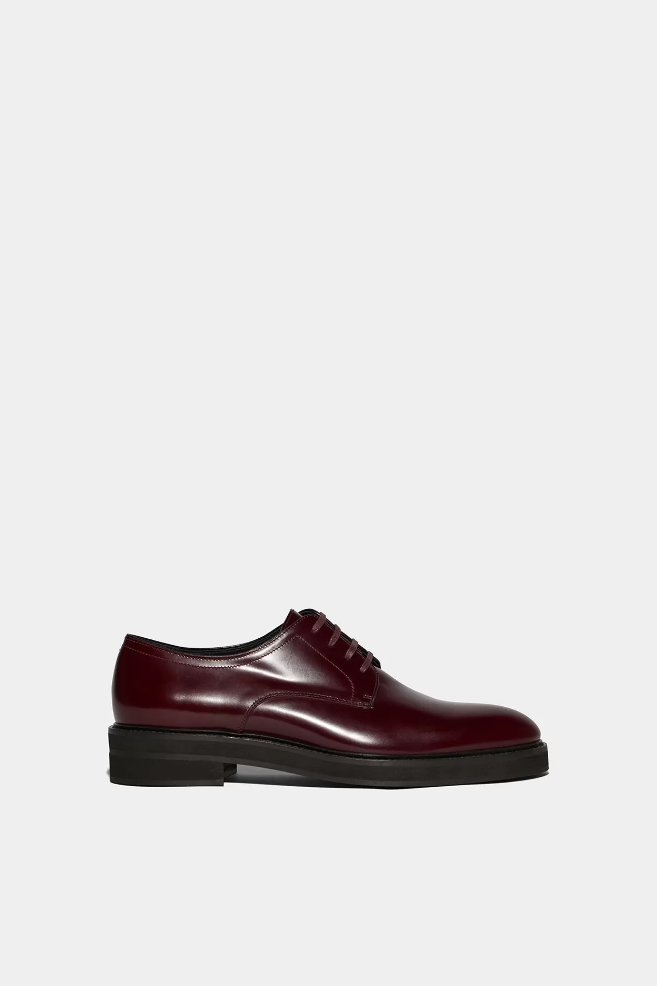 Geregen Schoenen^Dsquared2 Bob Derby Bordeaux