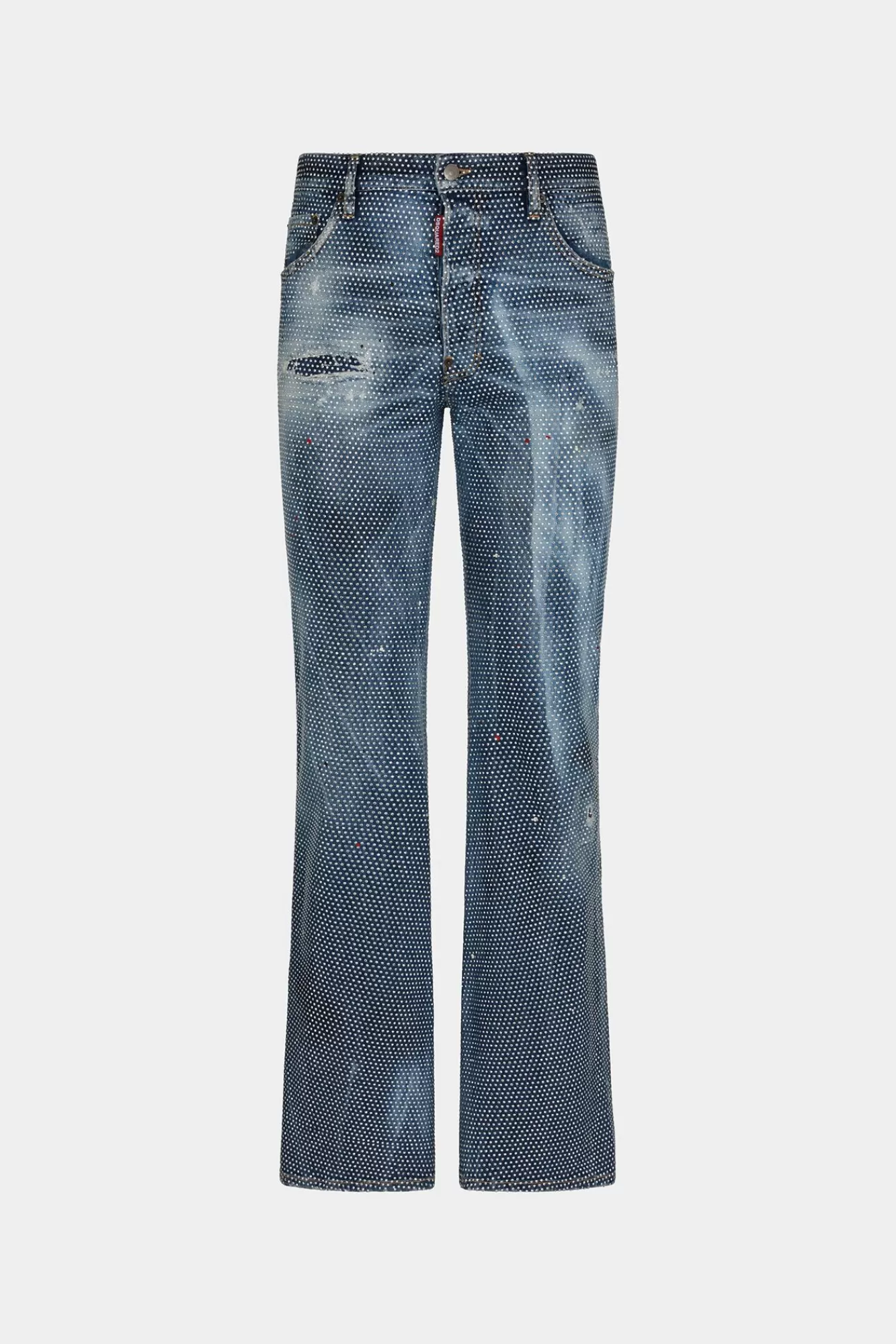 Jeans^Dsquared2 Bob-Jeans Met Hollywood-Wassing Marine