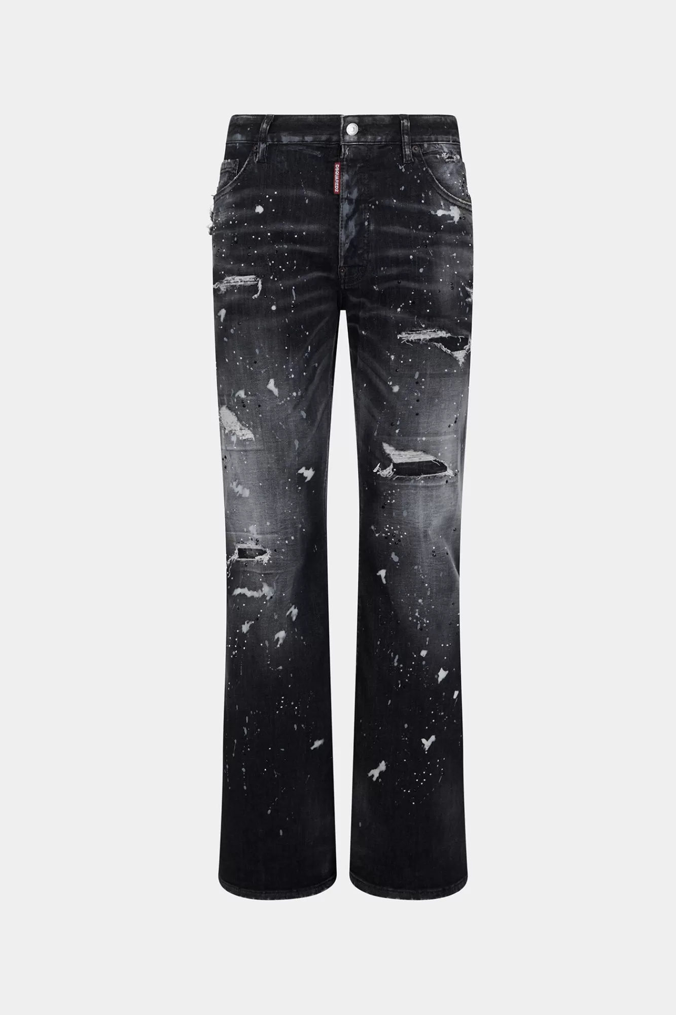 Jeans^Dsquared2 Bobjeans Met Middernachtwassing Zwart