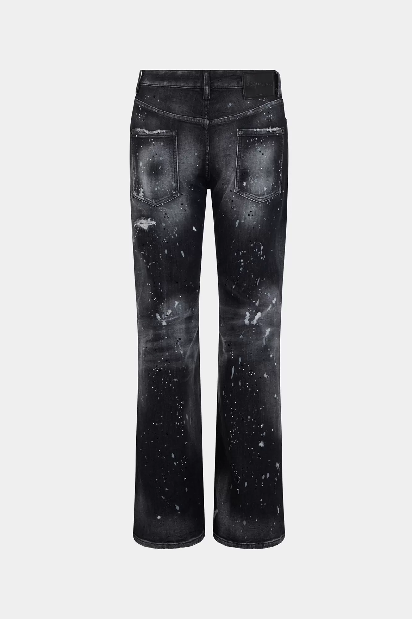 Jeans^Dsquared2 Bobjeans Met Middernachtwassing Zwart