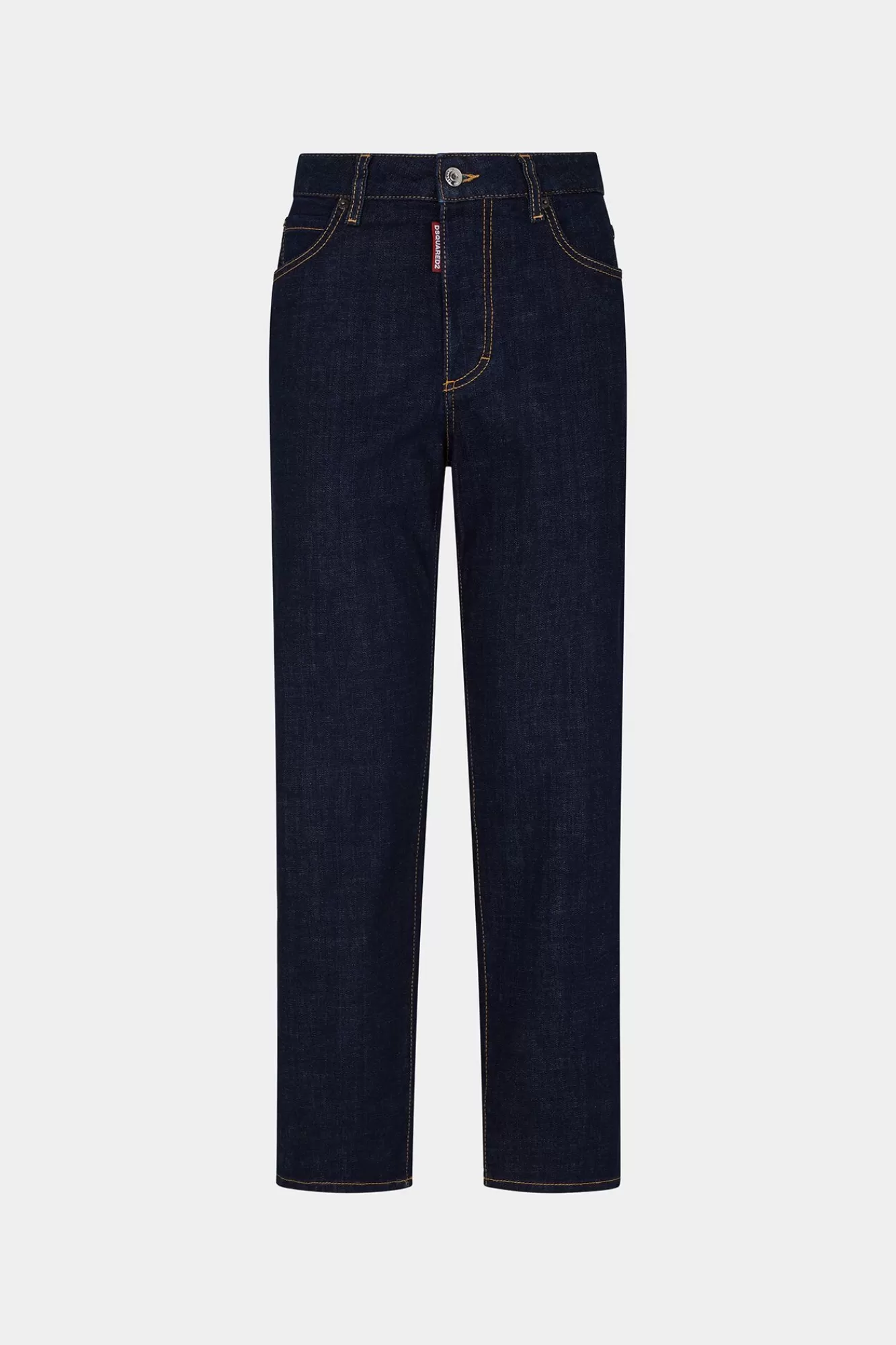 Jeans^Dsquared2 Boston Jeans In Donkere Wassing Marine