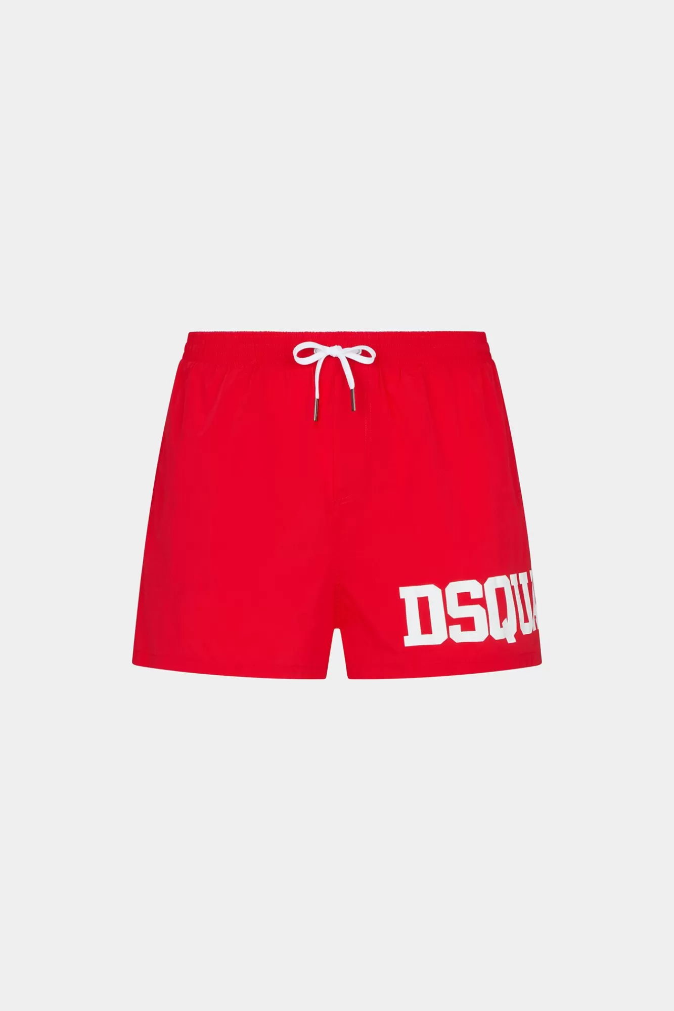 Strandkleding^Dsquared2 Boxer Midi Rood Wit