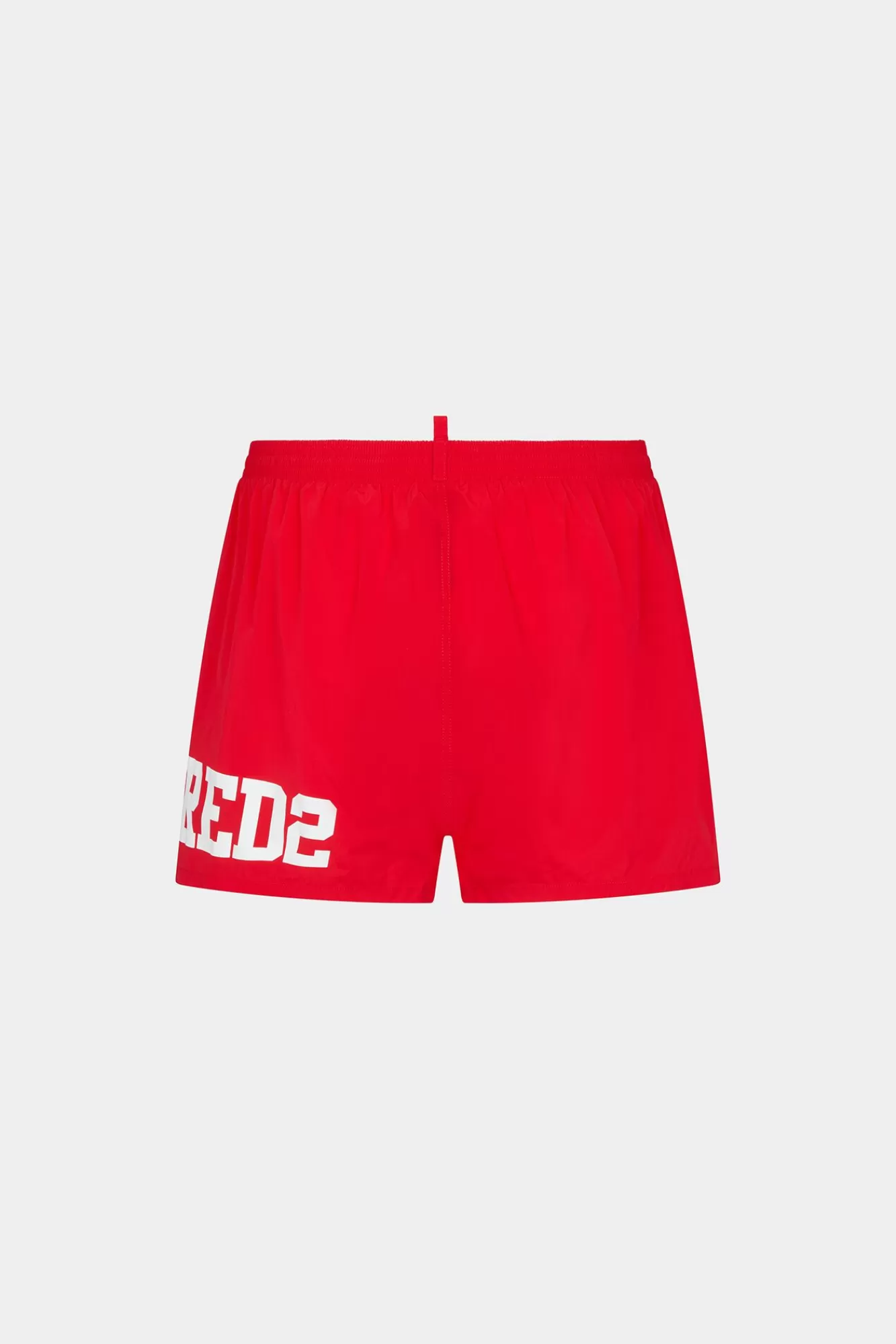 Strandkleding^Dsquared2 Boxer Midi Rood Wit