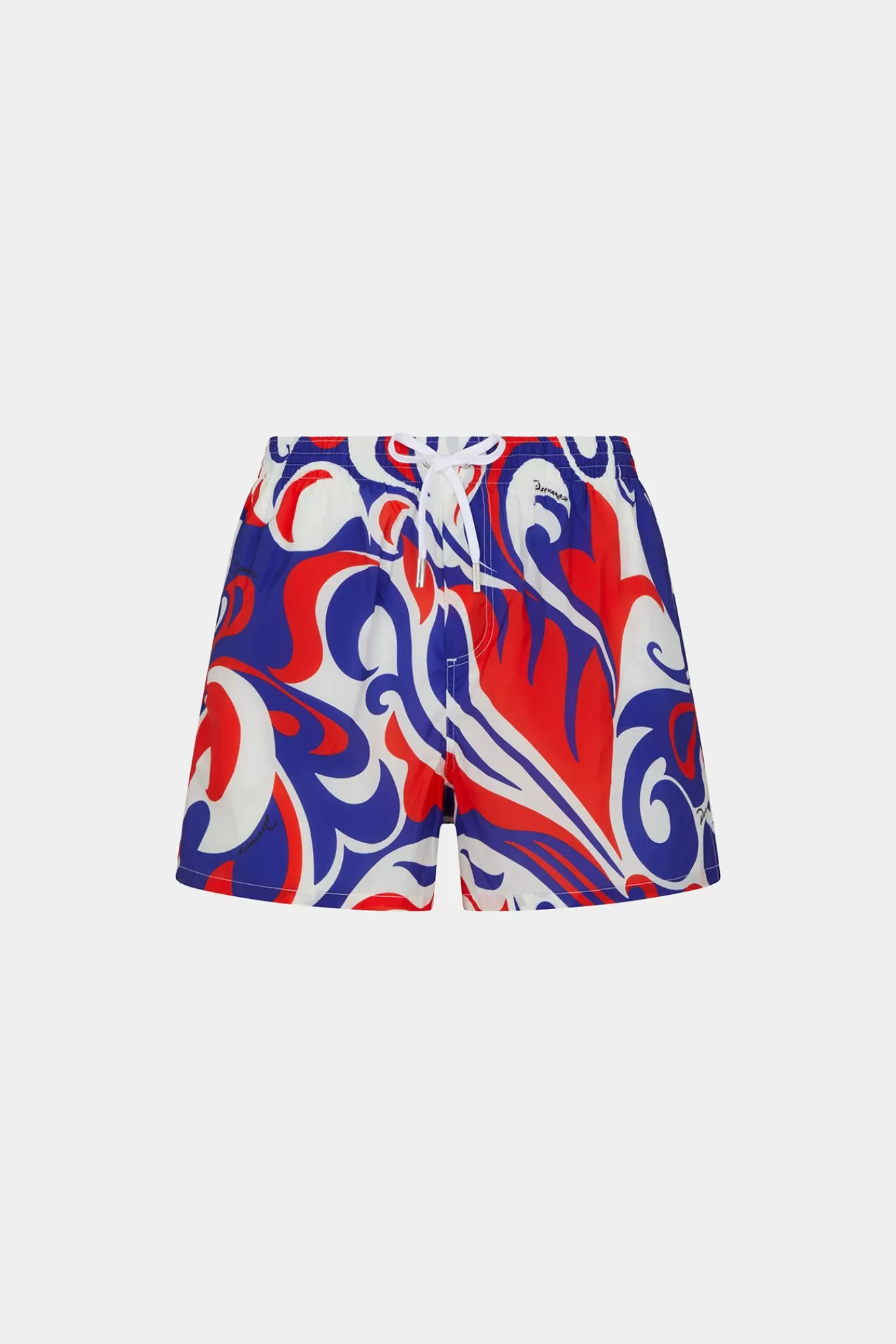 Strandkleding^Dsquared2 Boxer Midi Met All-Over Print Veelkleurig