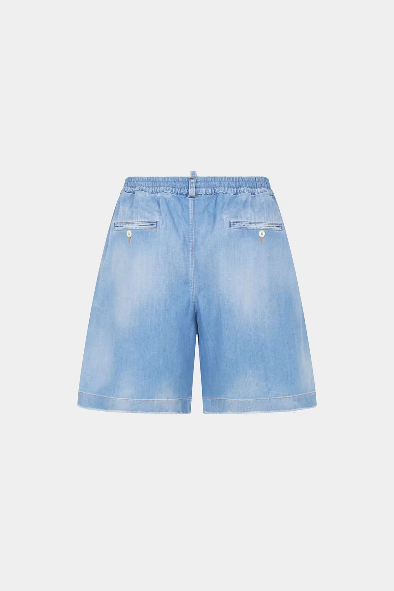 Korte Broek^Dsquared2 Boxershorts Met Lichte Wassing Marine