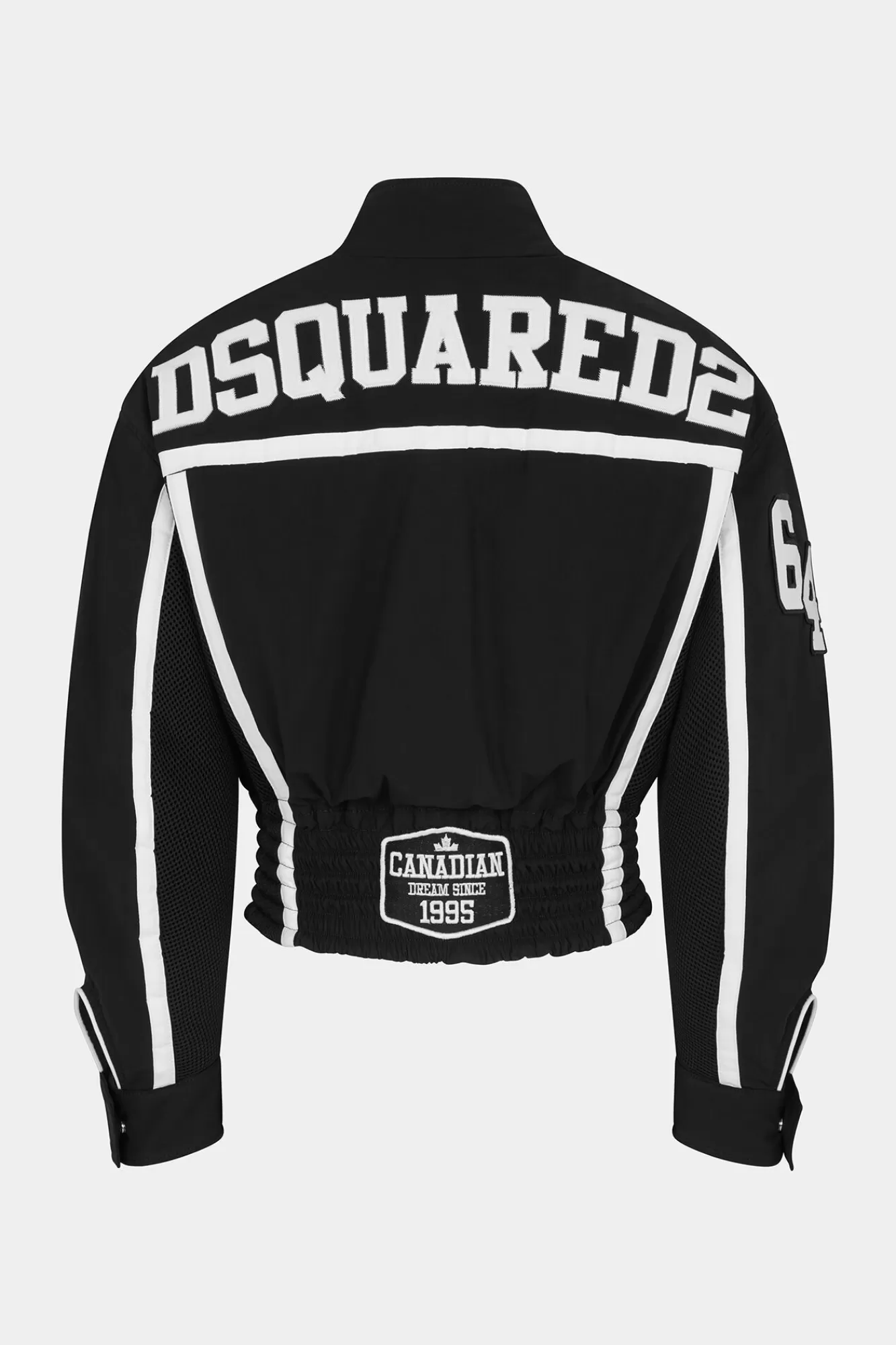 Co-Orden^Dsquared2 Buitenwijken Jack Met Rits Zwart Wit