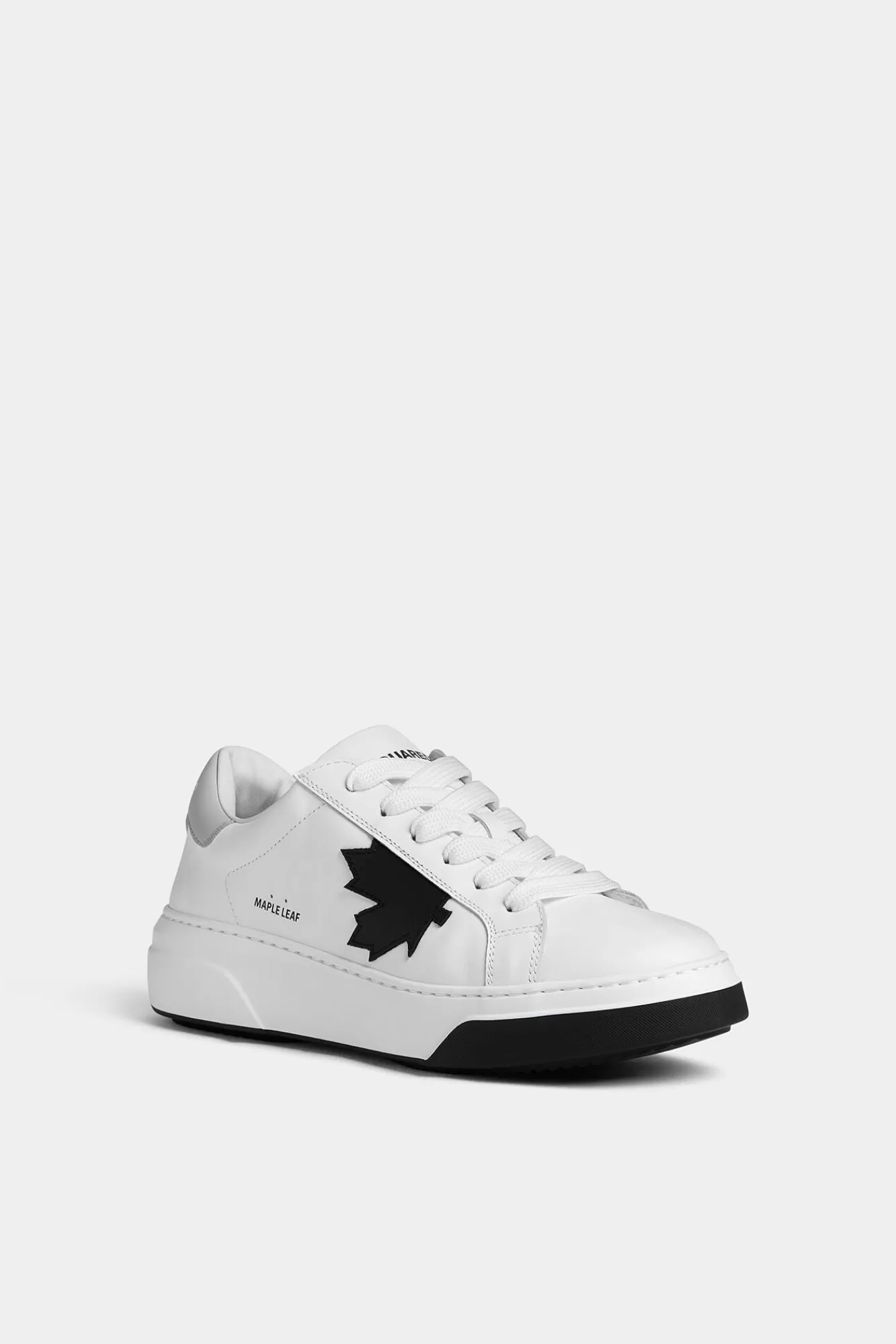 Sneakers^Dsquared2 Bumpersneakers Wit Zwart