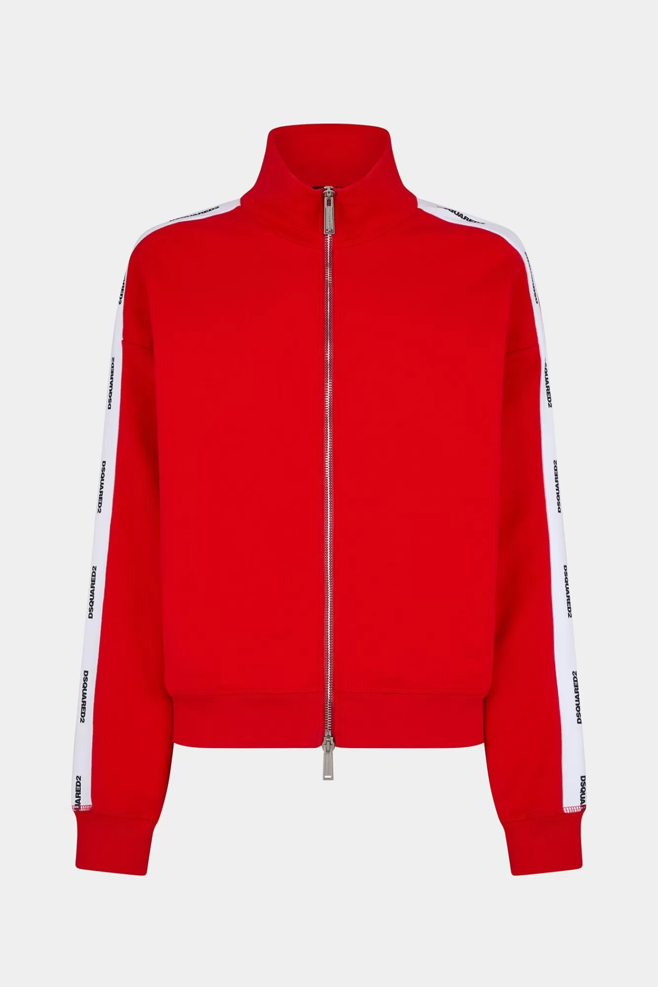 Co-Orden^Dsquared2 Burbs Fit Sweatshirt Met Rits Rood