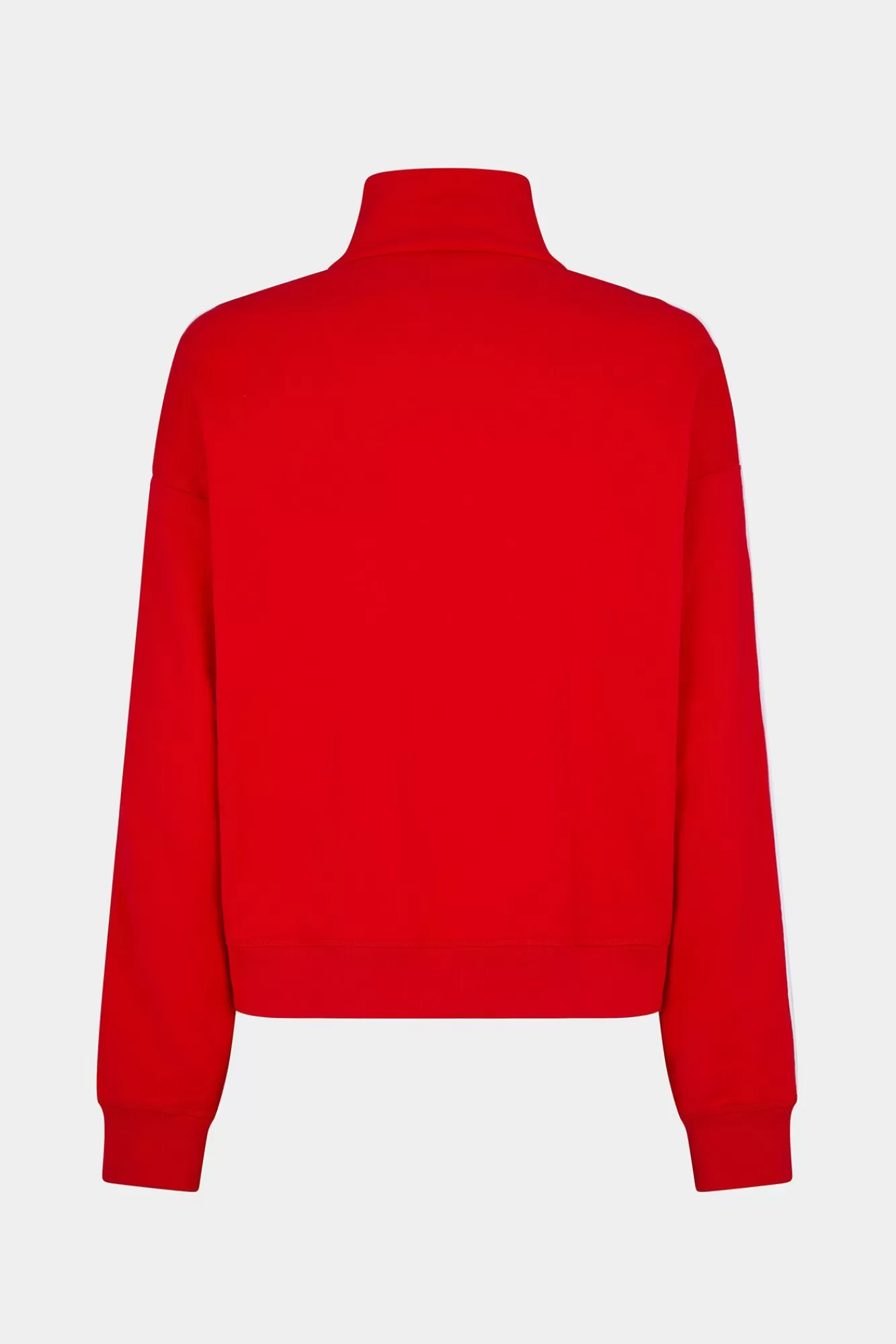 Co-Orden^Dsquared2 Burbs Fit Sweatshirt Met Rits Rood