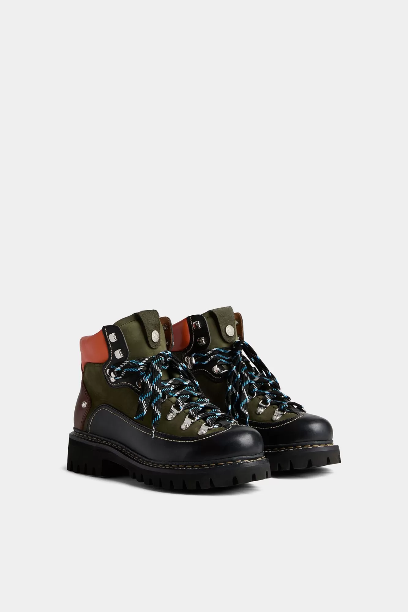 Laarzen^Dsquared2 Canadese Wandelschoenen Militaire Groen