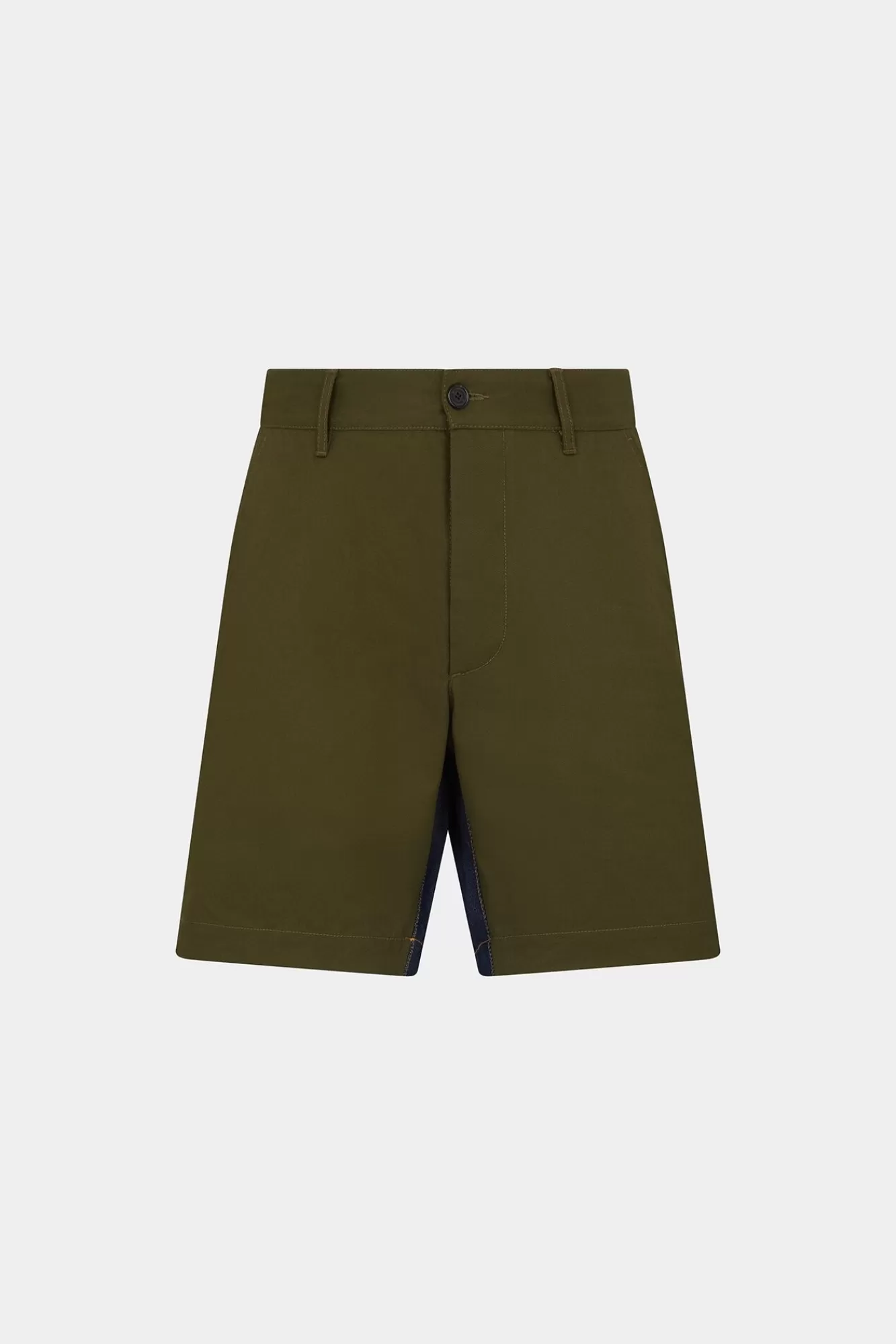 Co-Orden^Dsquared2 Caten Bros Marineshort Militaire Groen