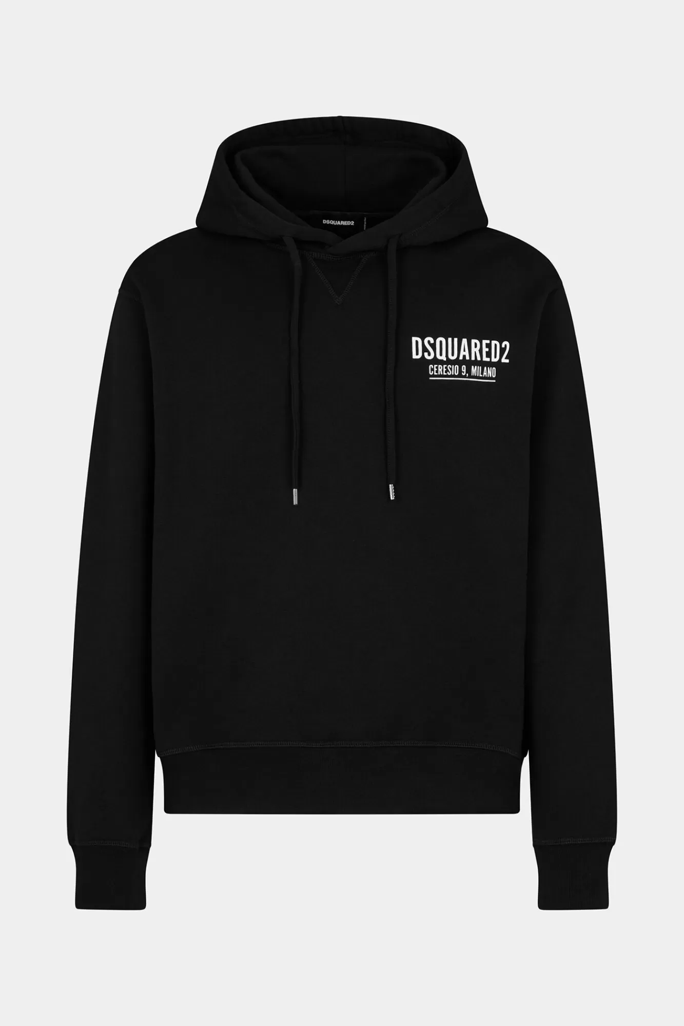 Sweatshirts^Dsquared2 Ceresio 9 Coole Hoodie Zwart