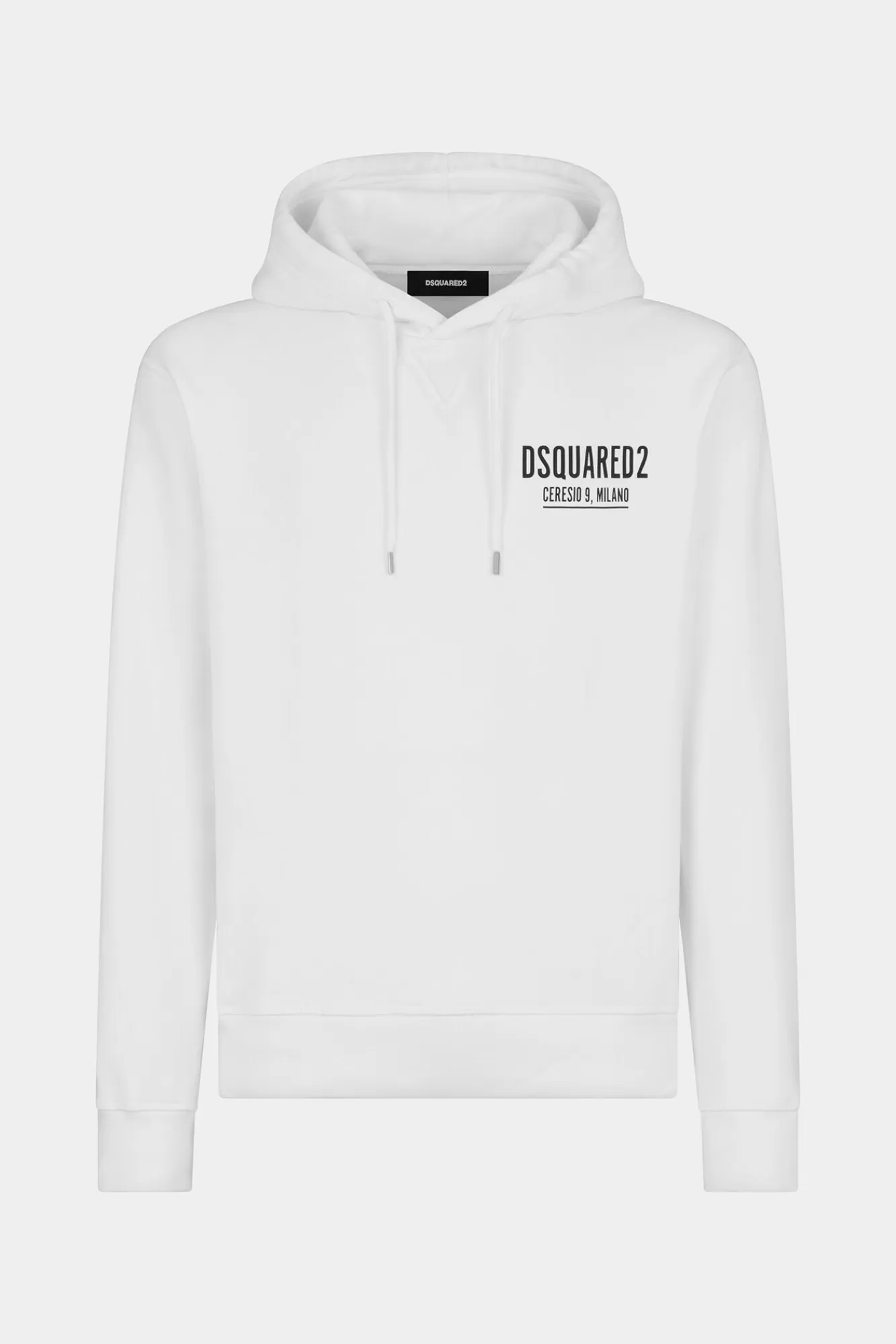 Sweatshirts^Dsquared2 Ceresio 9 Coole Hoodie Wit