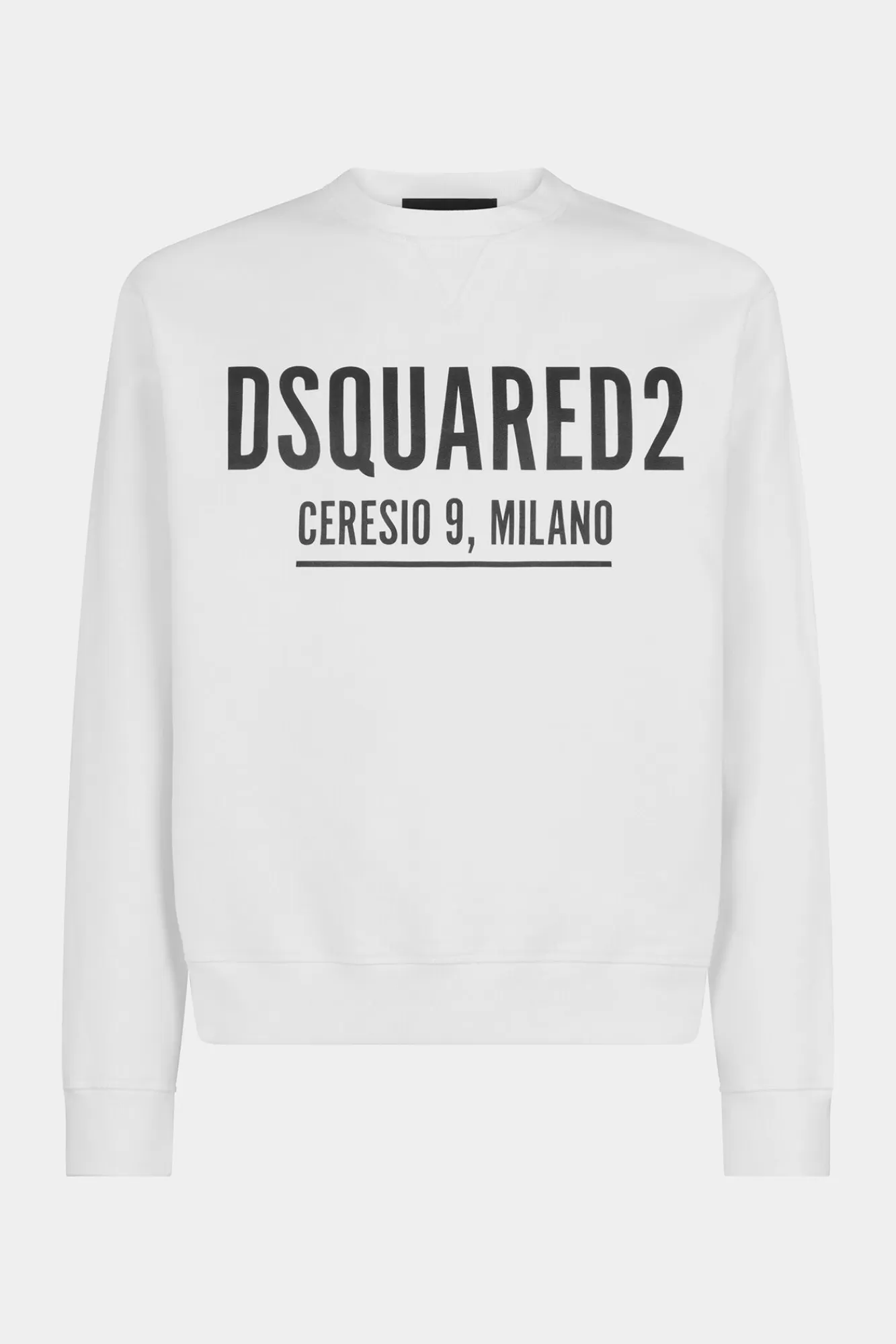 Sweatshirts^Dsquared2 Ceresio 9 Coole Ronde Hals Wit