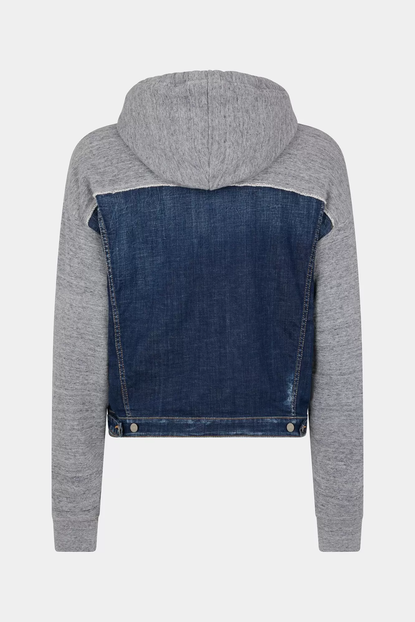 Co-Orden^Dsquared2 Cipro Fit Hoodiejack Grijze Melange