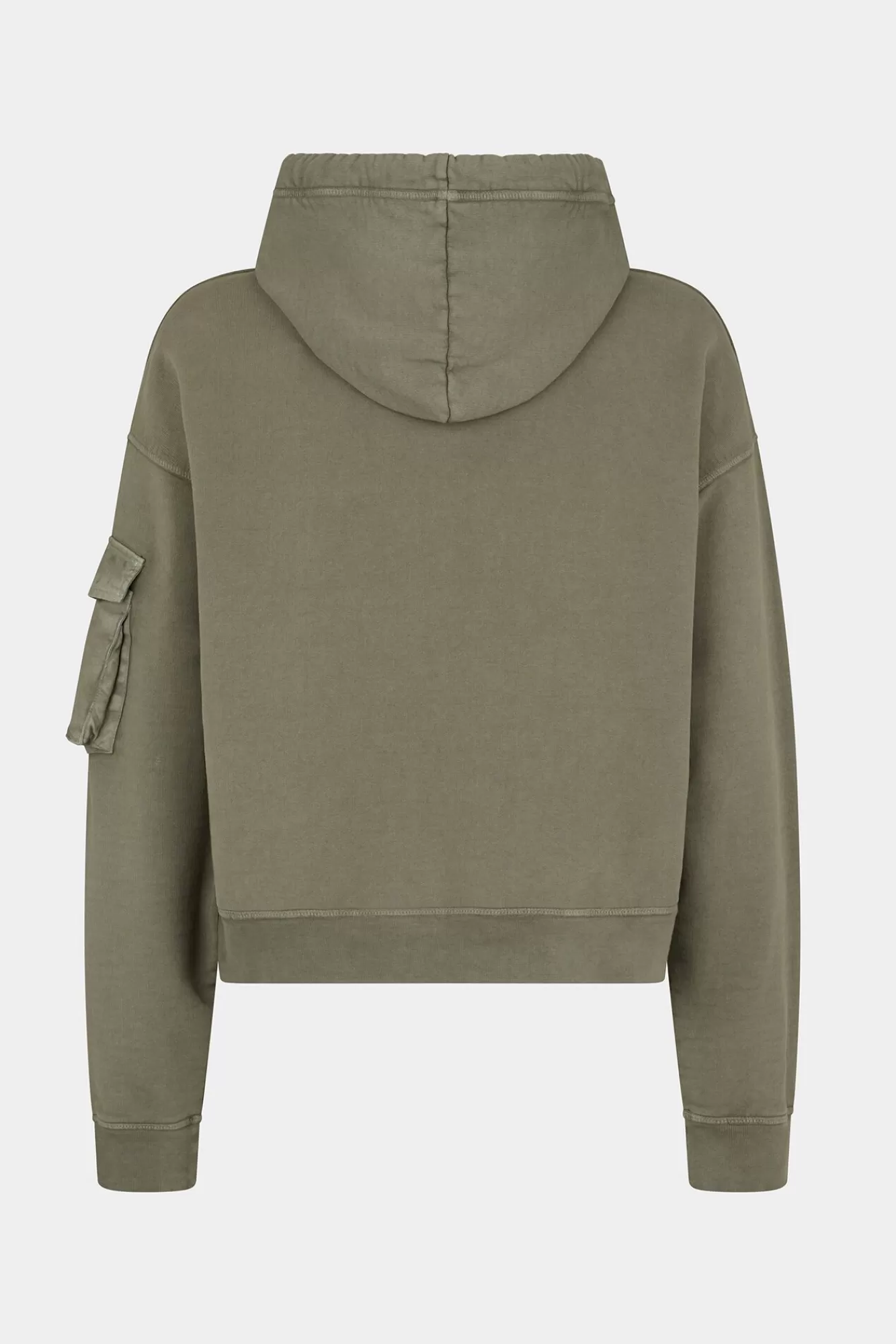 Sweatshirts^Dsquared2 Cipro Fit Hoodie-Sweatshirt Militaire Groen