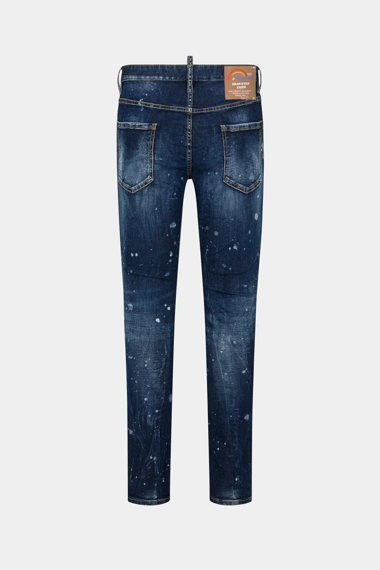 Jeans^Dsquared2 Coole Guy Jeans Met Donkere Beschimmelde Wassing Marine