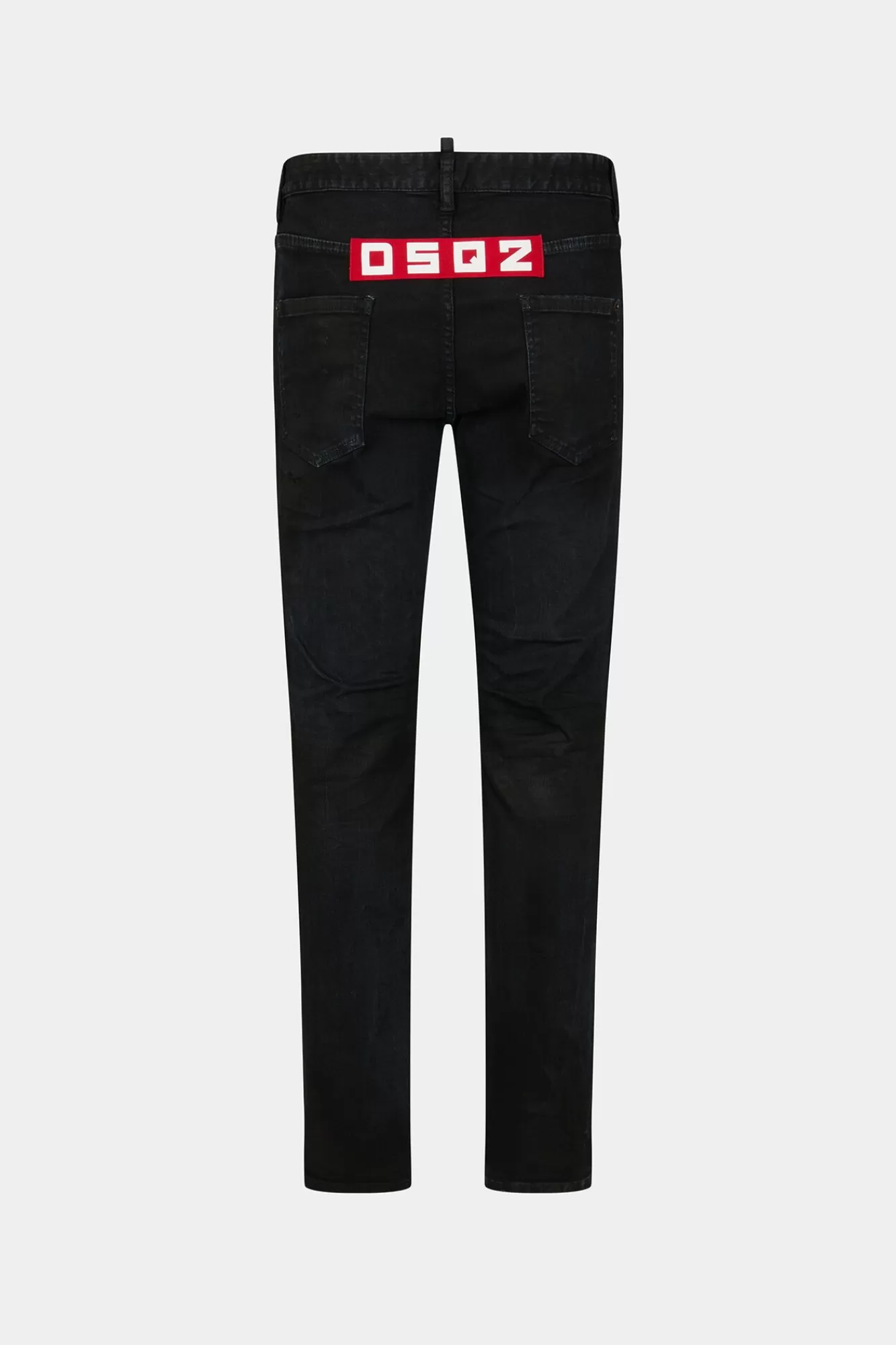 Jeans^Dsquared2 Coole Guy Jeans Met E Stier En Gescheurde Wassing Zwart