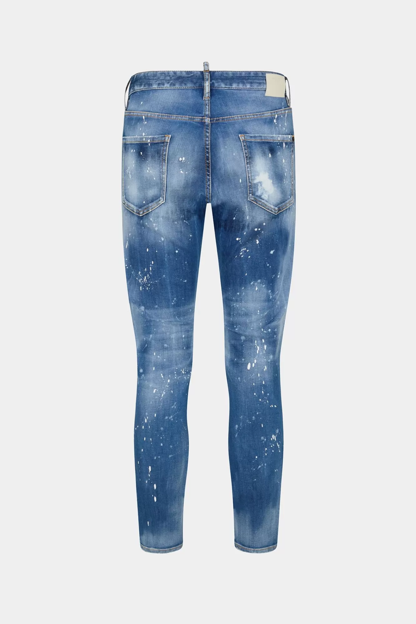 Jeans^Dsquared2 Coole Guy Jeans Met Medium Ijsvlekken Wassing Marine