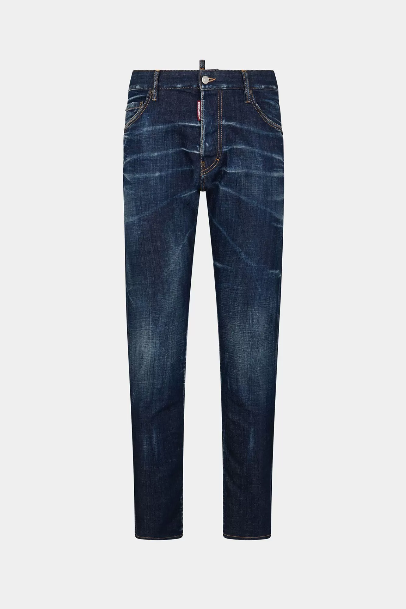 Jeans^Dsquared2 Coole Guy-Jeans Met Donkere, Schone Wassing Marine