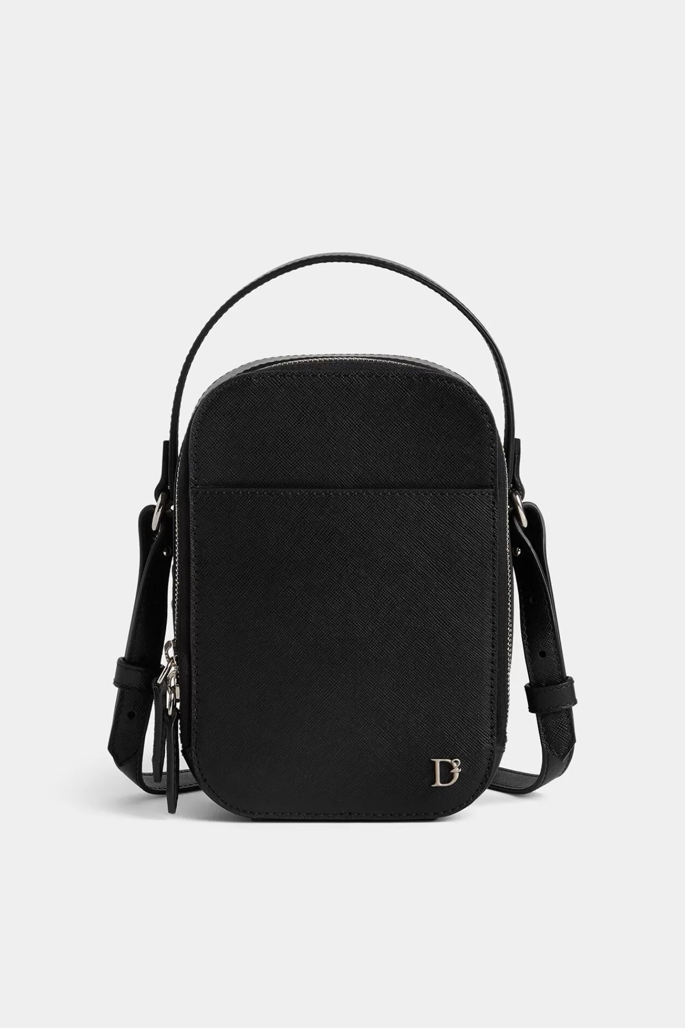 Crossbody^Dsquared2 Crossbody Met D2-Statement Zwart