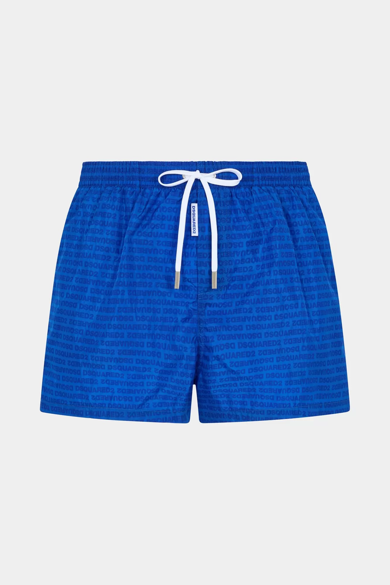 Strandkleding^Dsquared2 D2 All-Over Boxer Midi Blauw