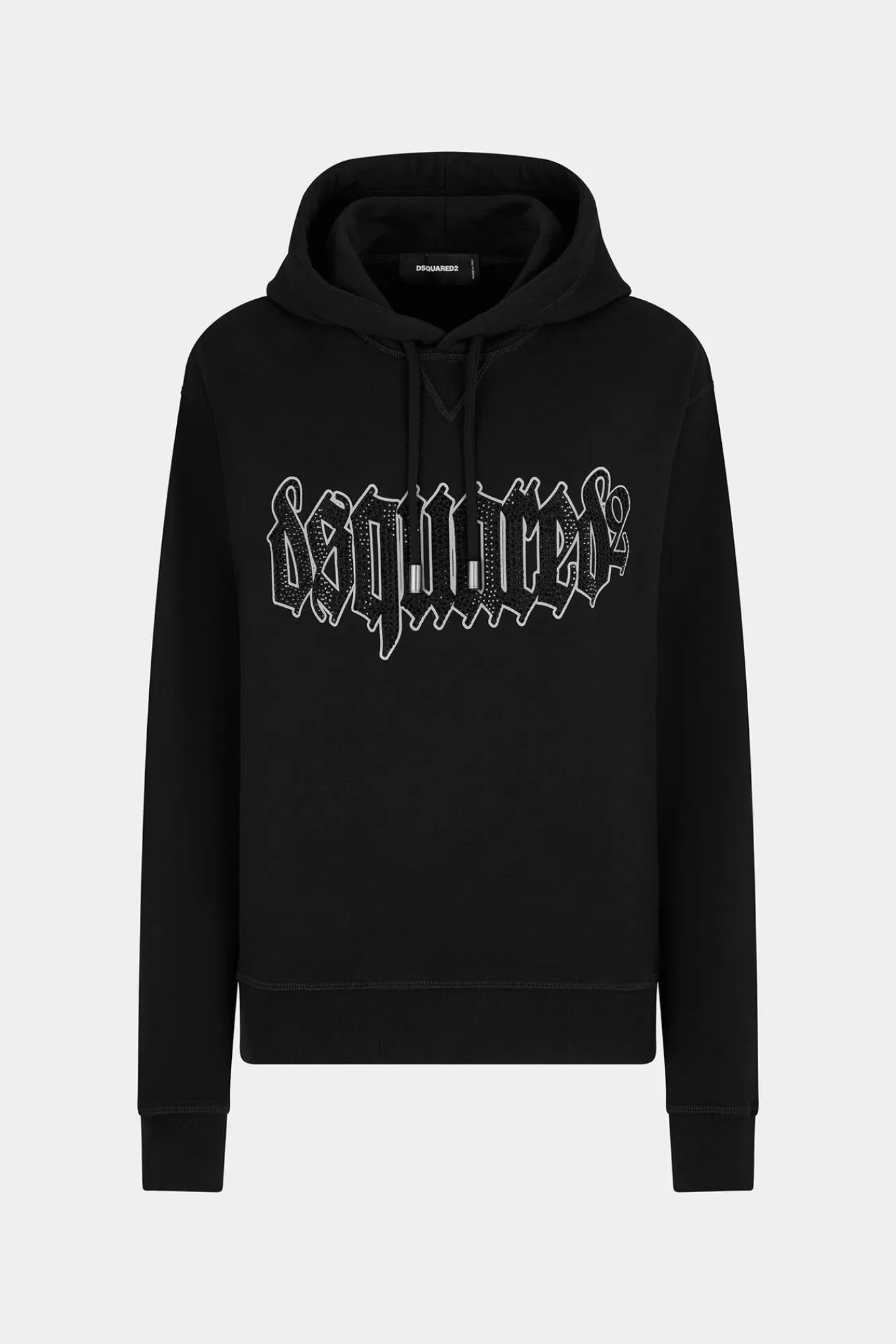 Sweatshirts^Dsquared2 D2 Goth Cool Fit Hoodie-Sweatshirt Zwart