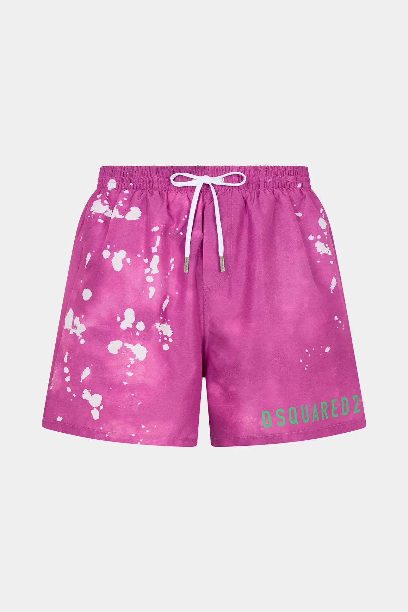 Strandkleding^Dsquared2 D2 Gothic Boxer Midi Roze