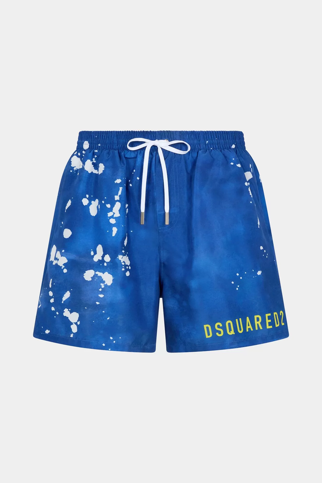 Strandkleding^Dsquared2 D2 Gothic Boxer Midi Blauw